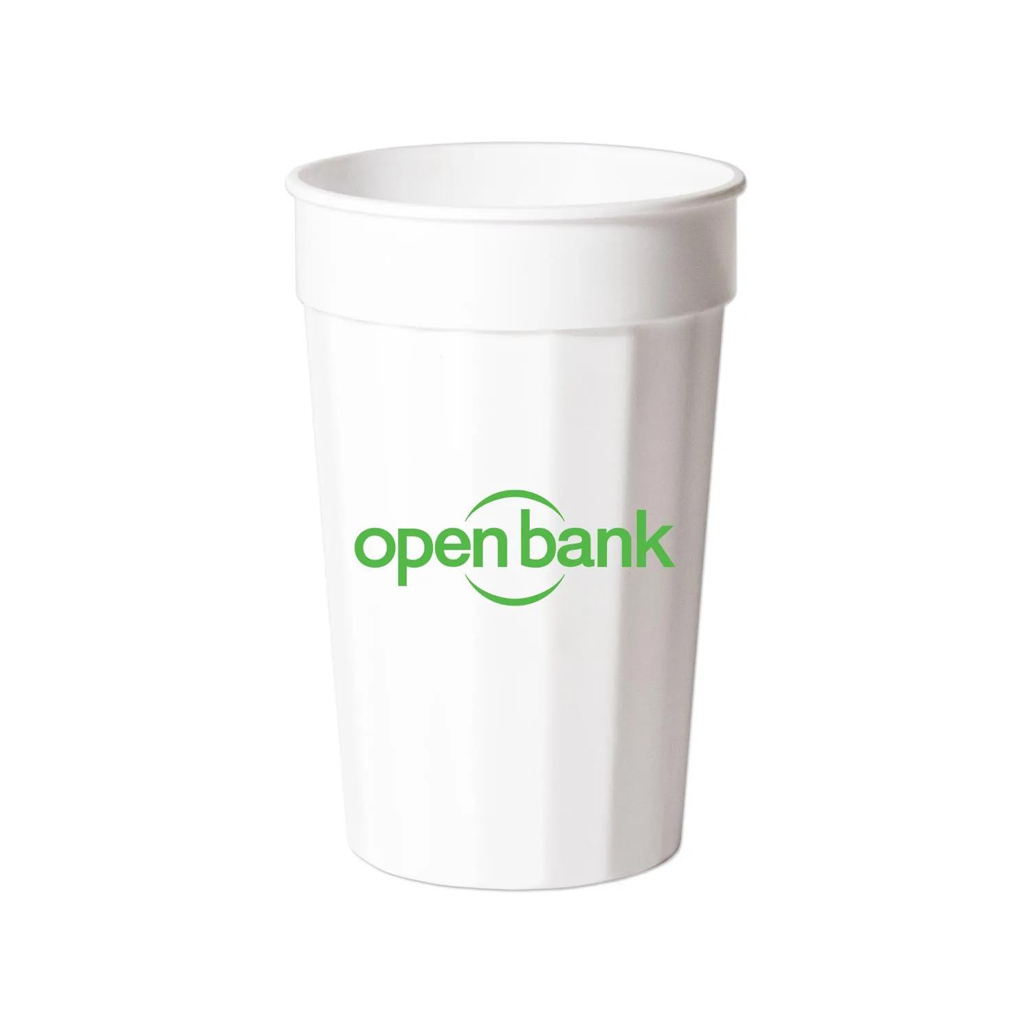 Stadium Cup Ribbed Polypropylene Reusable - 22 oz - product view 2