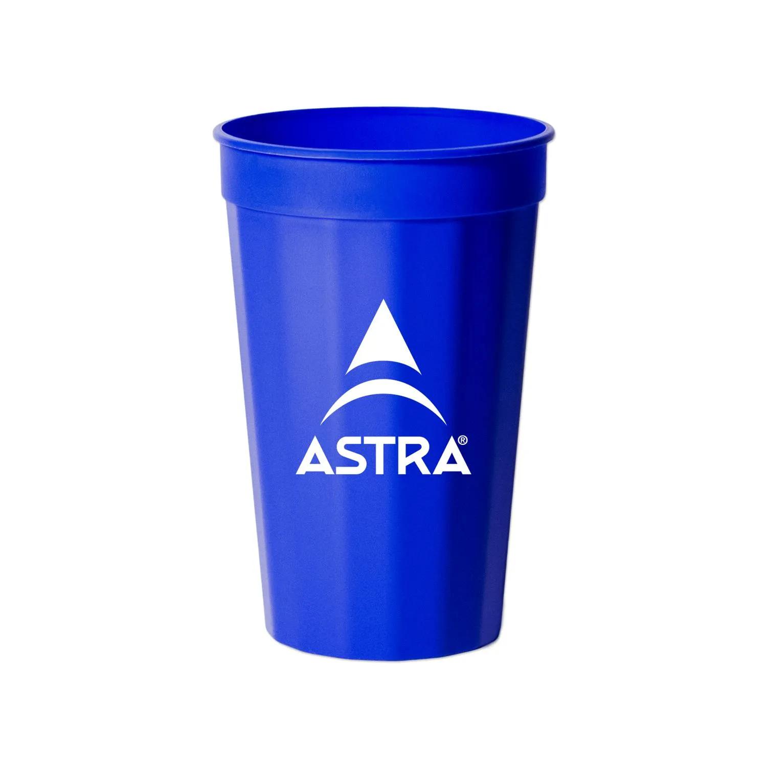 Stadium Cup Ribbed Polypropylene Reusable - 22 oz - product view 3