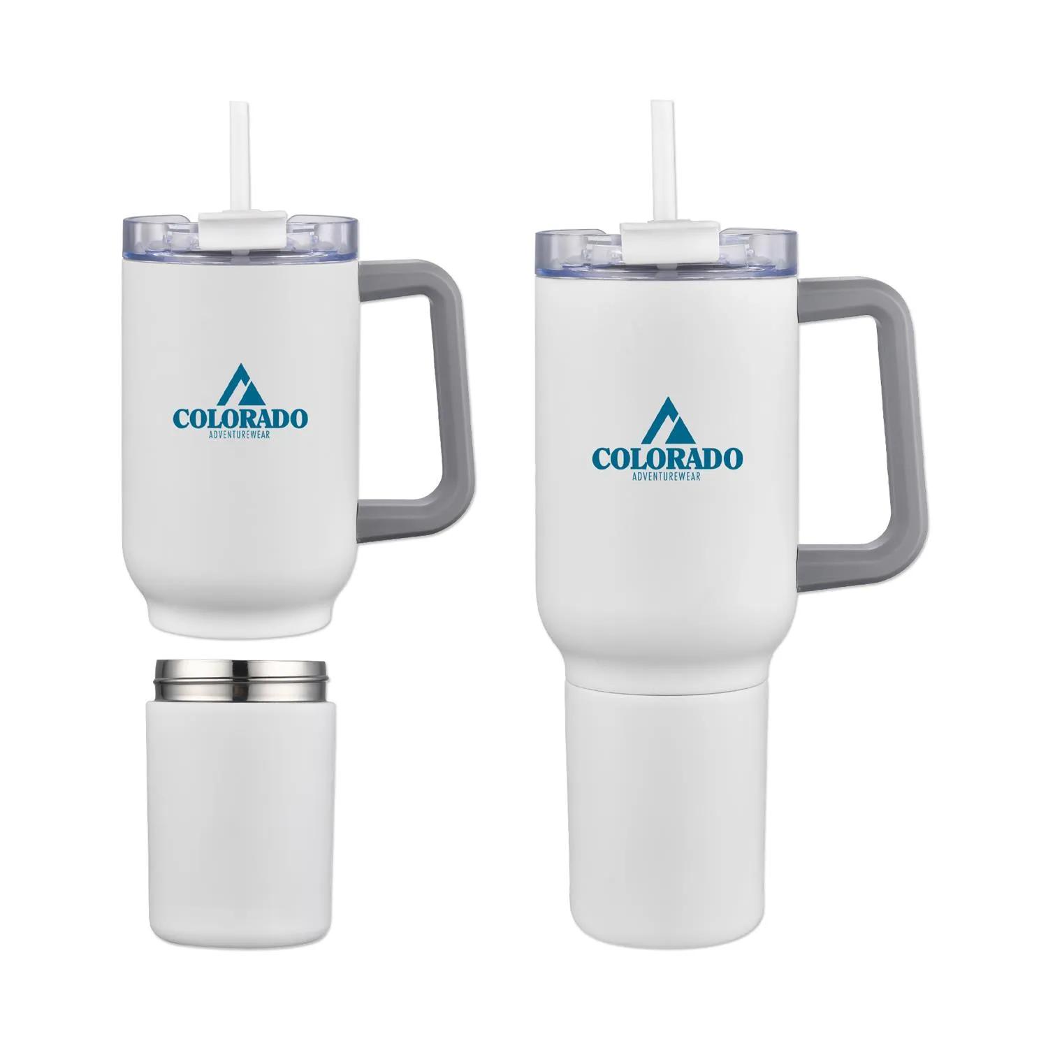 Travel Mug Stainless Steel with Cup Vacuum - 22 oz - product view 2