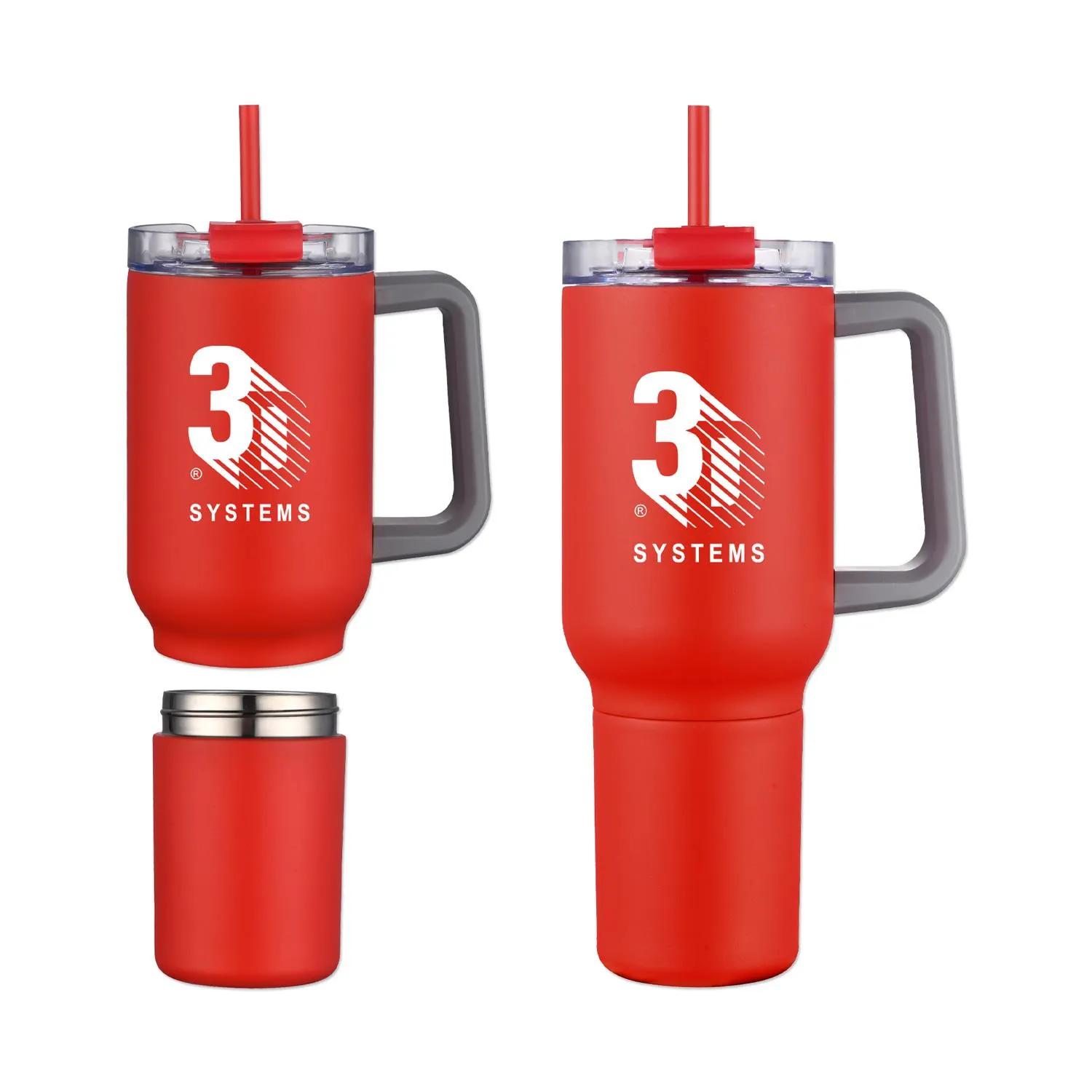 Travel Mug Stainless Steel with Cup Vacuum - 22 oz - product view 3