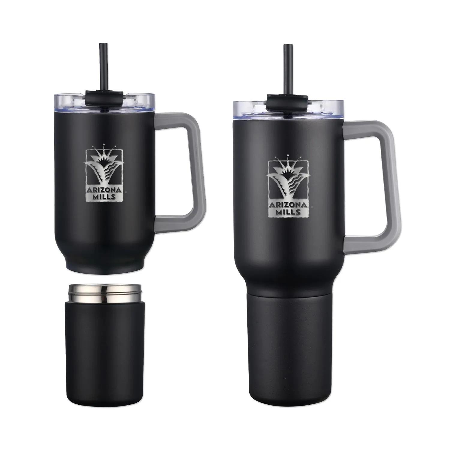 Travel Mug Stainless Steel with Cup Vacuum - 22 oz - product view 5