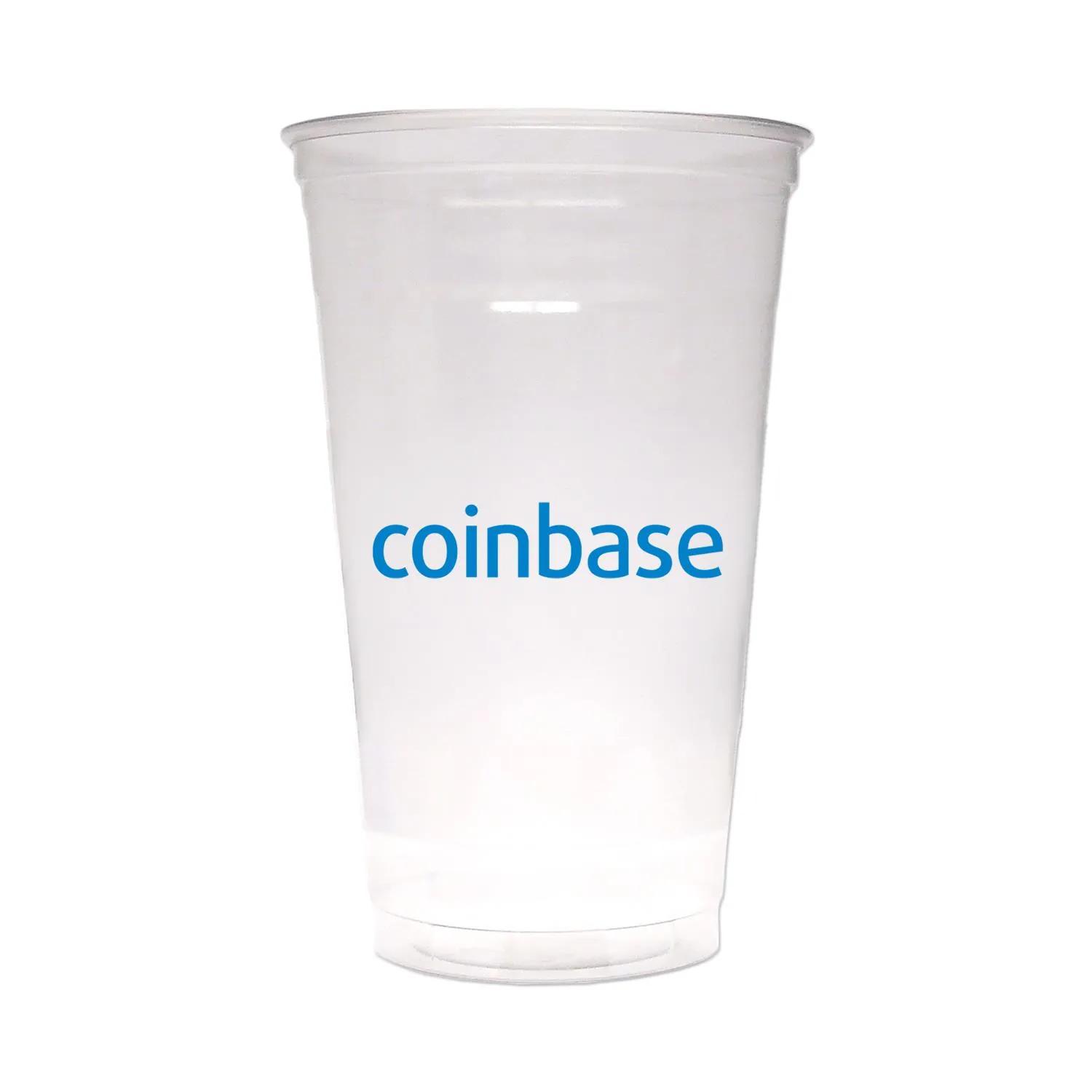 Plastic Cup Clear Soft Sided Disposable - 24 oz