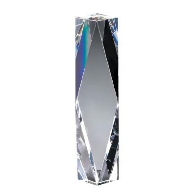 Crystal Tower Award Medium - 2¾ x 10 in - product view 2