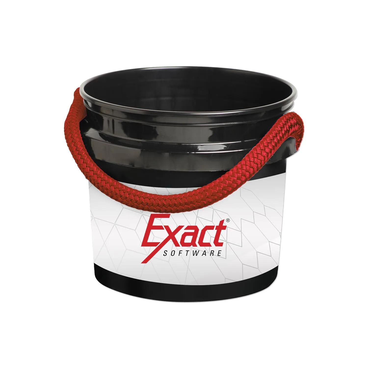 Rope Handle Bucket Custom Printed Utility - 3.5 gal - product view 4
