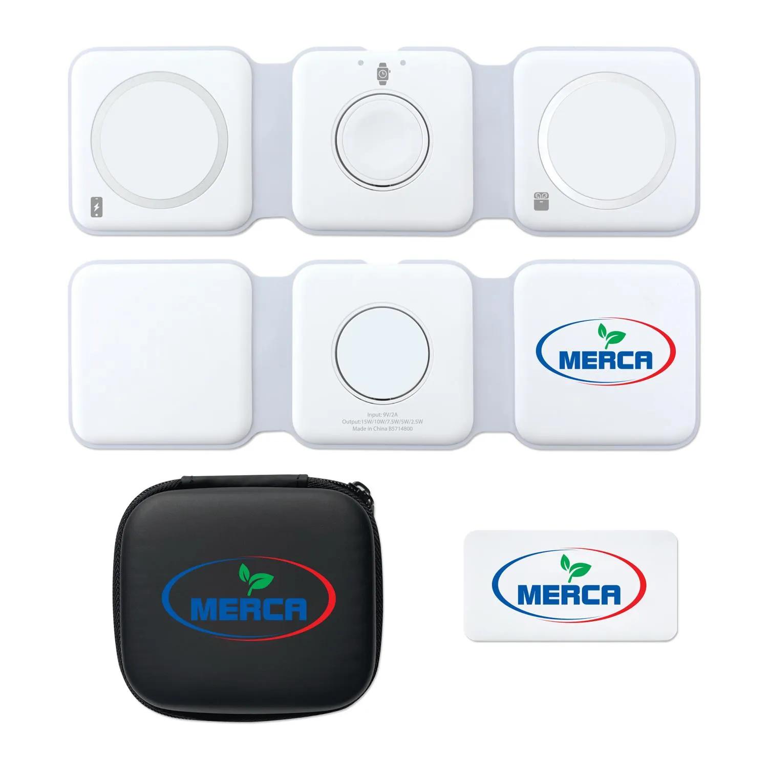 3-in-1 Phone Charger Travel Case Silicone Multi-Device - product view 2