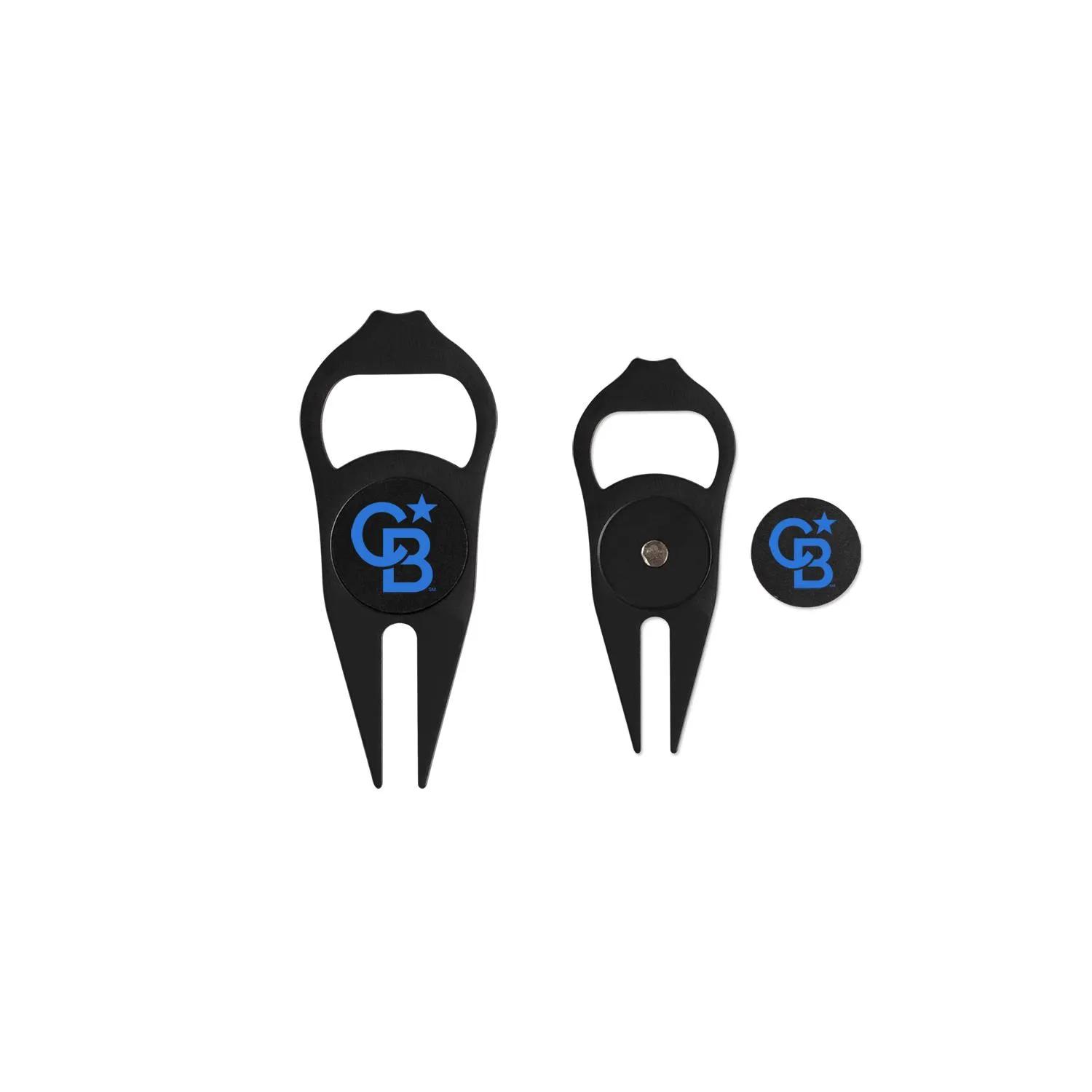 Golf Divot Tool with Bottle Opener Magnetic Ball Marker - product view 2