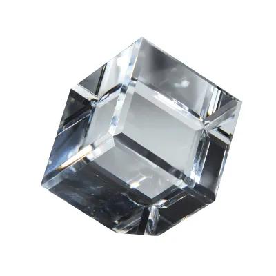 Optic Crystal Cube Award Large - 3 x 3 in - product view 2