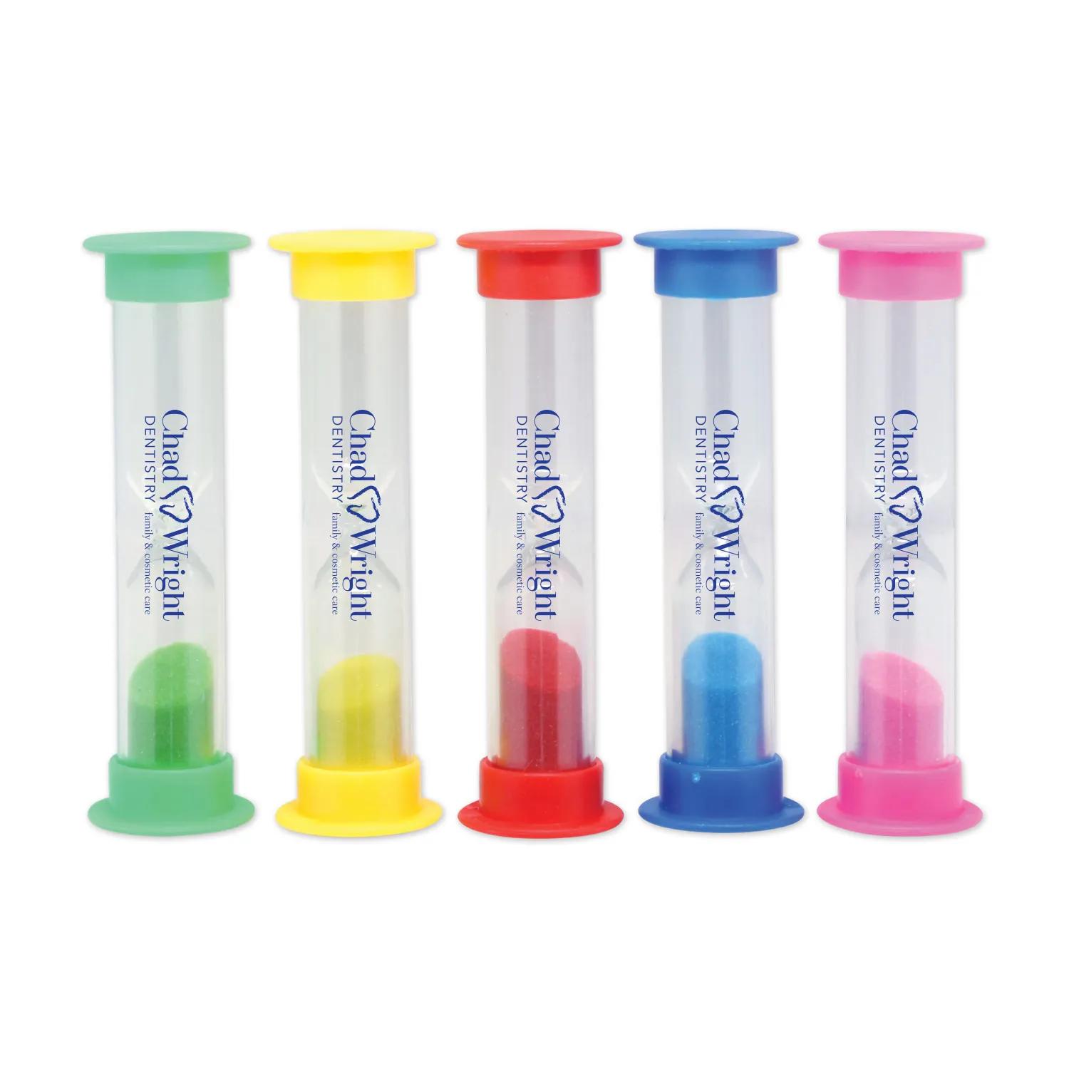 Sand Timer 3 Minute Game Timer Colorful Plastic - 3.5 in