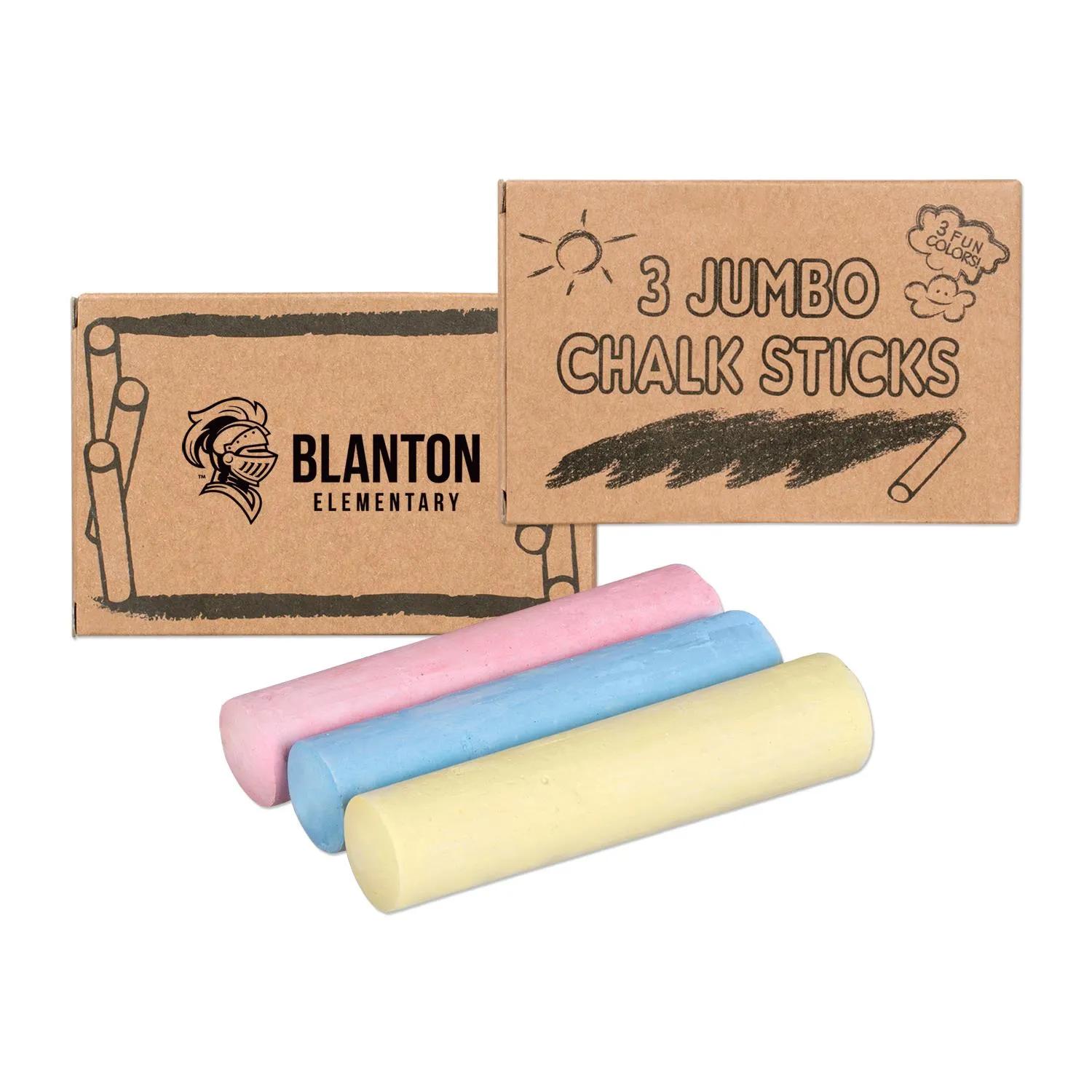 Jumbo Chalk Pack 3-Count Kid Friendly Silicone - 4.25 in - product view 3