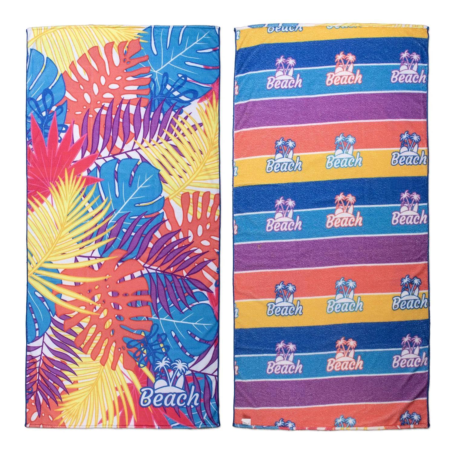 Beach Towel ProColor Pure Poly Vibrant Promo - 30 x 60 in