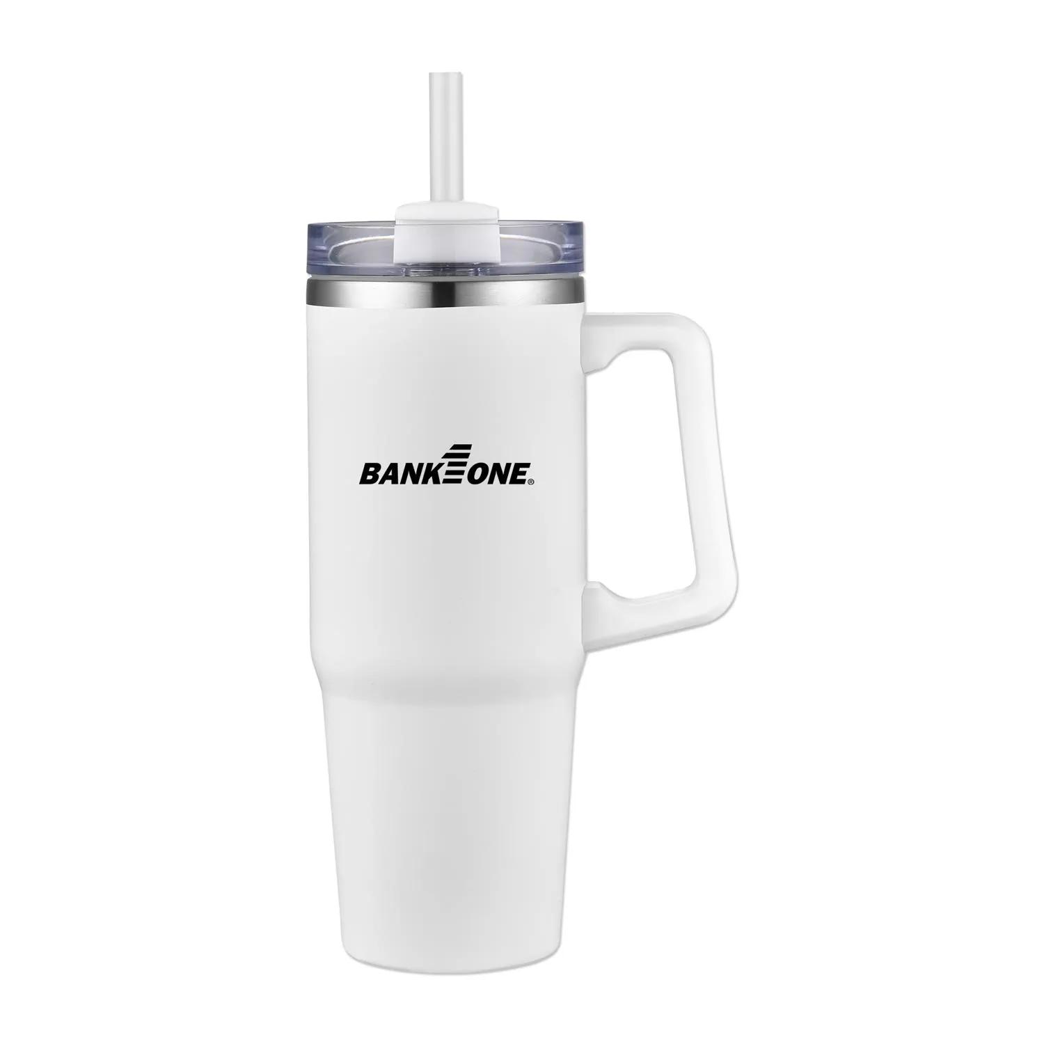 Vacuum Insulated Travel Mug Double Wall Steel - 30 oz - product view 2