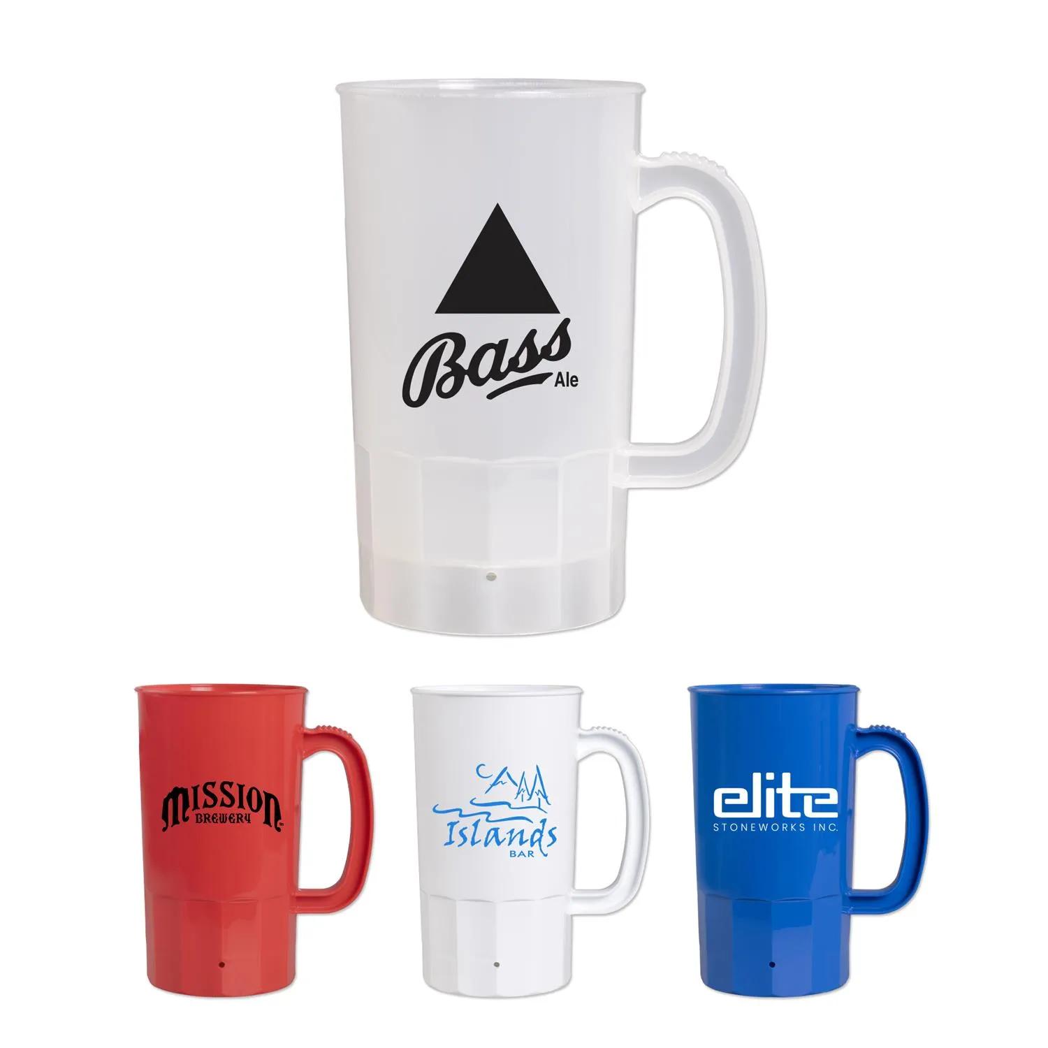 Beer Stein Plastic Reusable BPA Free - 32 oz