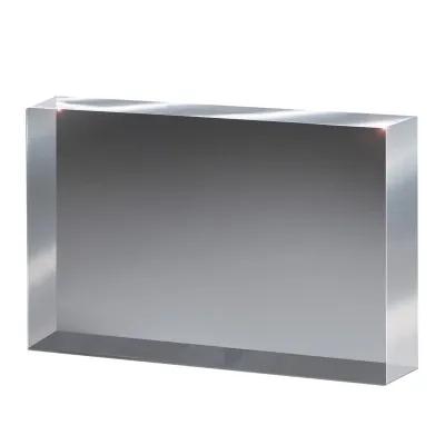 Lucite Freestanding Block Award Medium - 6 x 4 in - product view 2