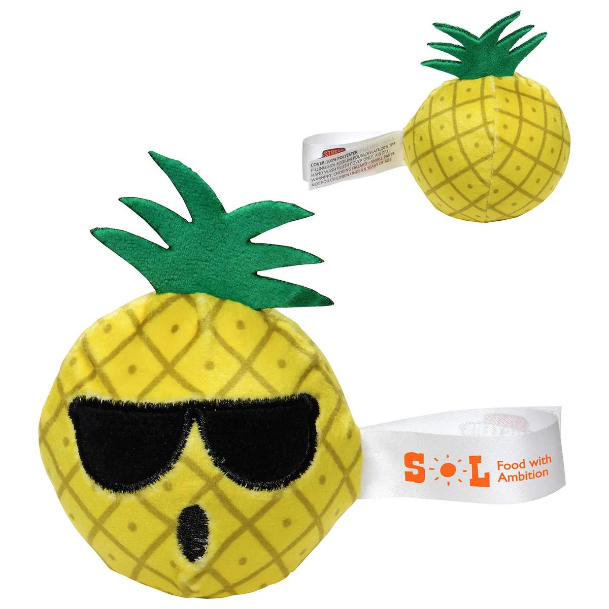 Stress Busters™ Pineapple - promotional product with custom logo
