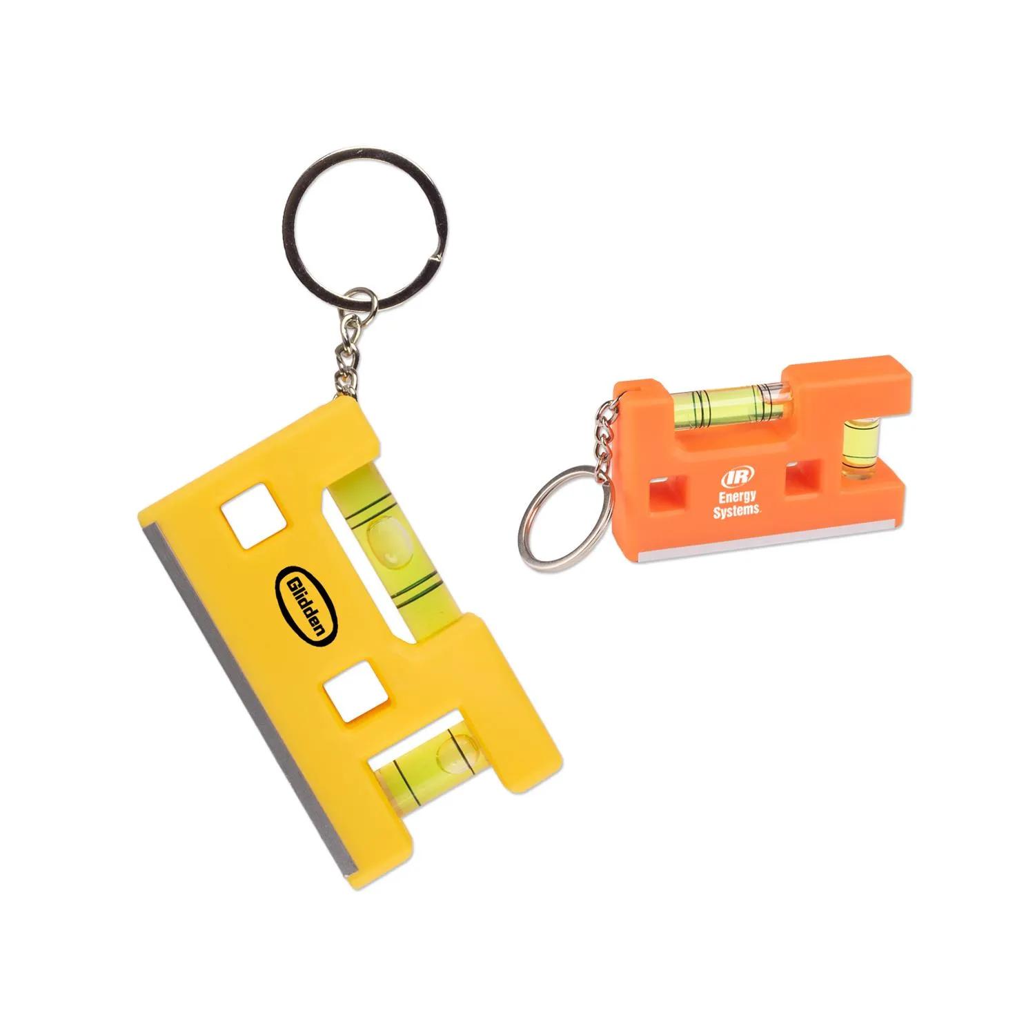 Mini Level Keychain Magnetic Bottom Bubble - 4 in