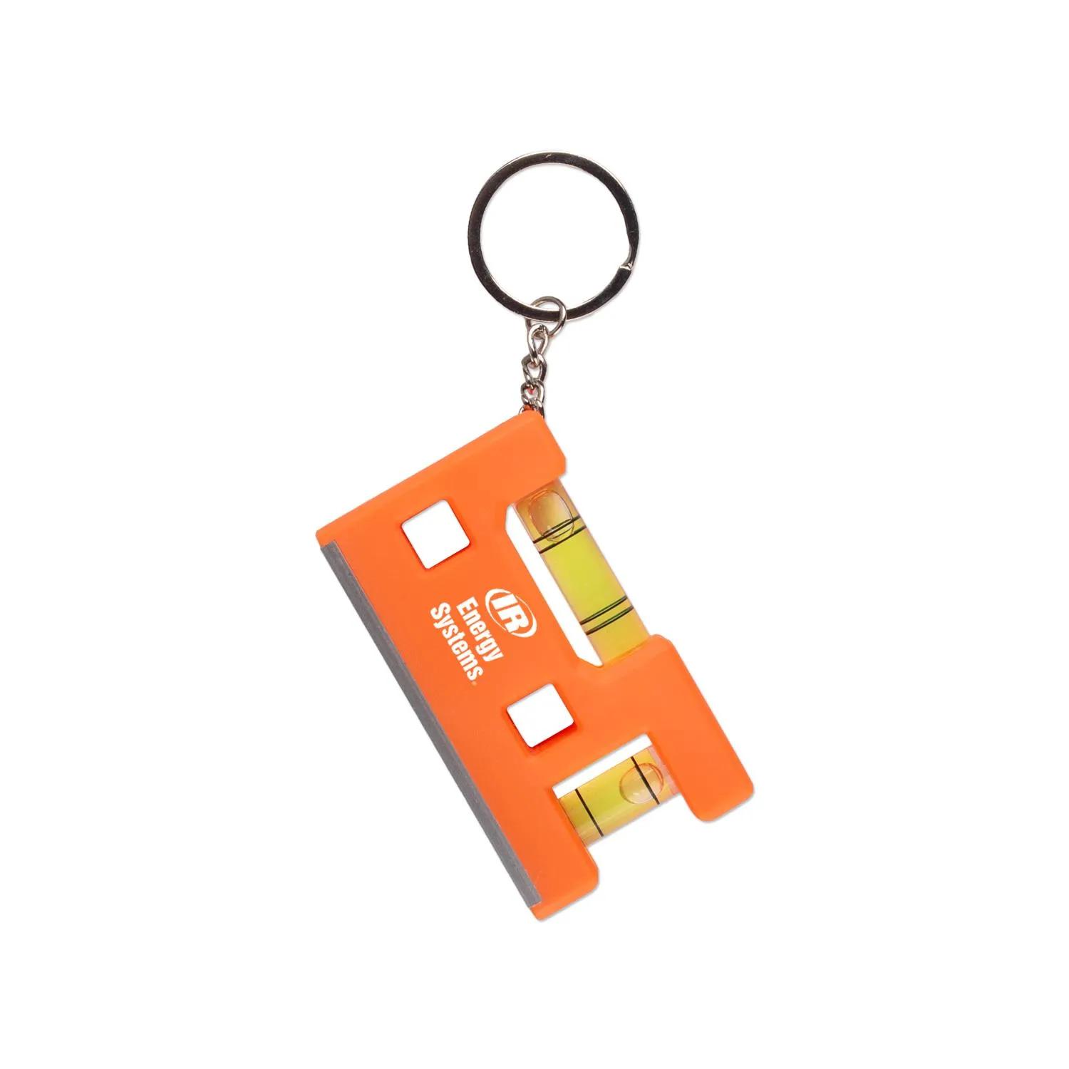 Mini Level Keychain Magnetic Bottom Bubble - 4 in - product view 3