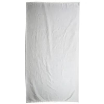 Beach Towel Cotton Poly Edge-to-Edge Print - 30 x 60 in - promotional product with custom logo