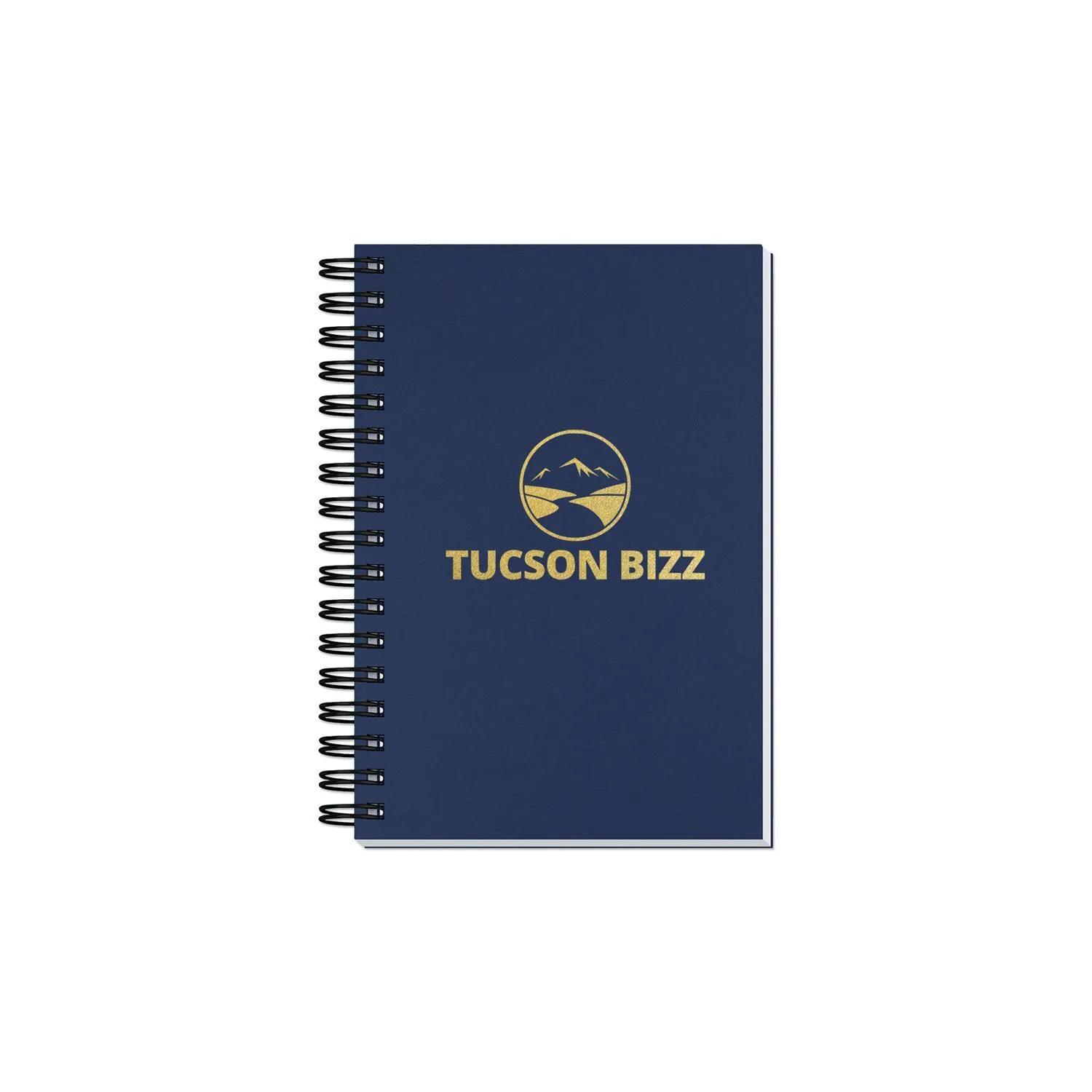 Compact Journal Wire Bound Lined Pages Custom - 4 x 6 in - product view 3