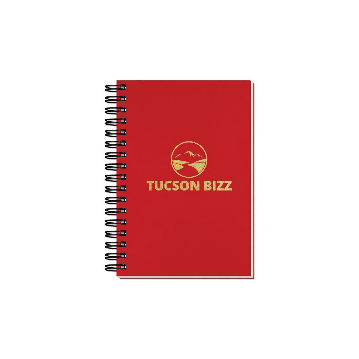 Compact Journal Wire Bound Lined Pages Custom - 4 x 6 in - product view 4