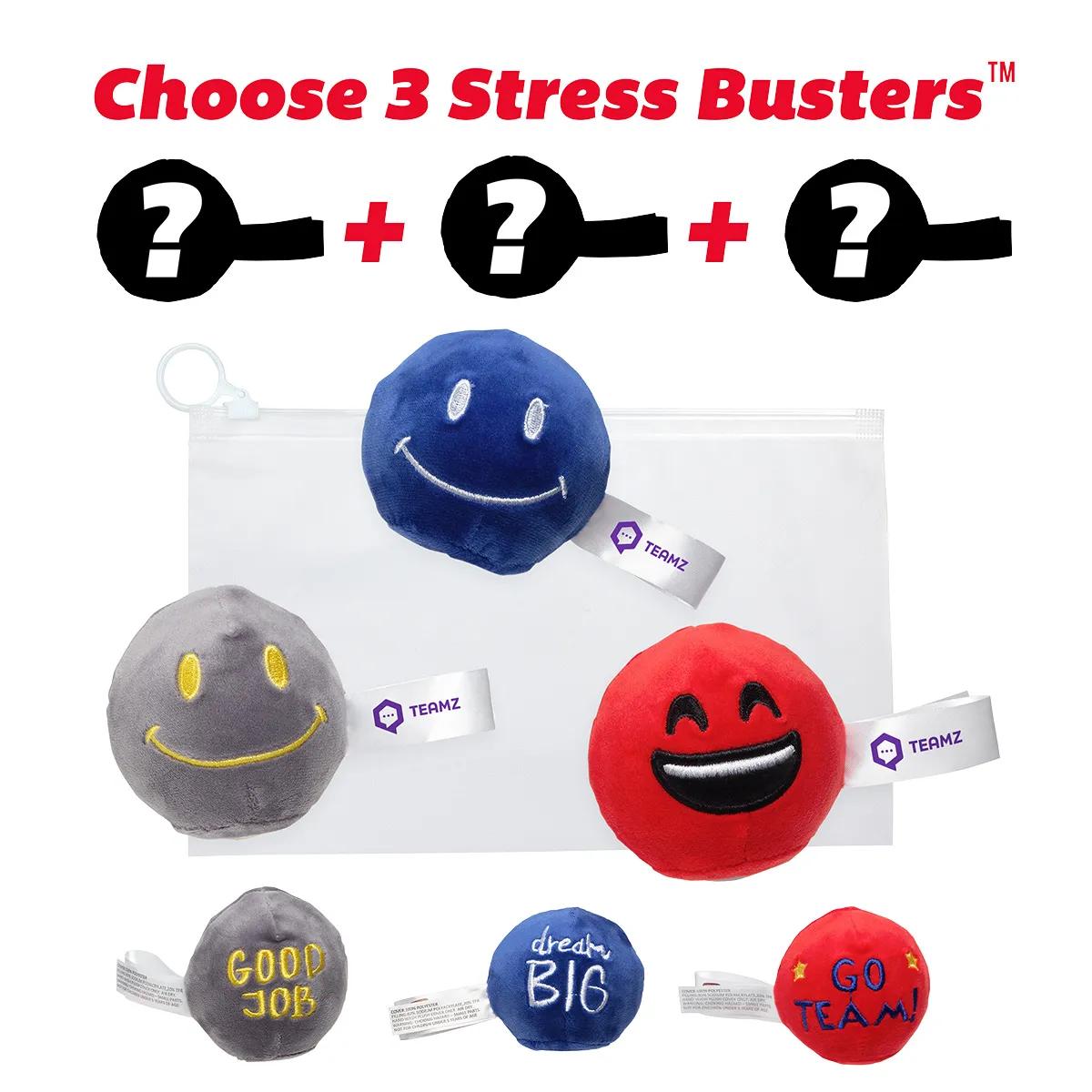 Stress Busters 3-Piece Gift Set - promotional product with custom logo