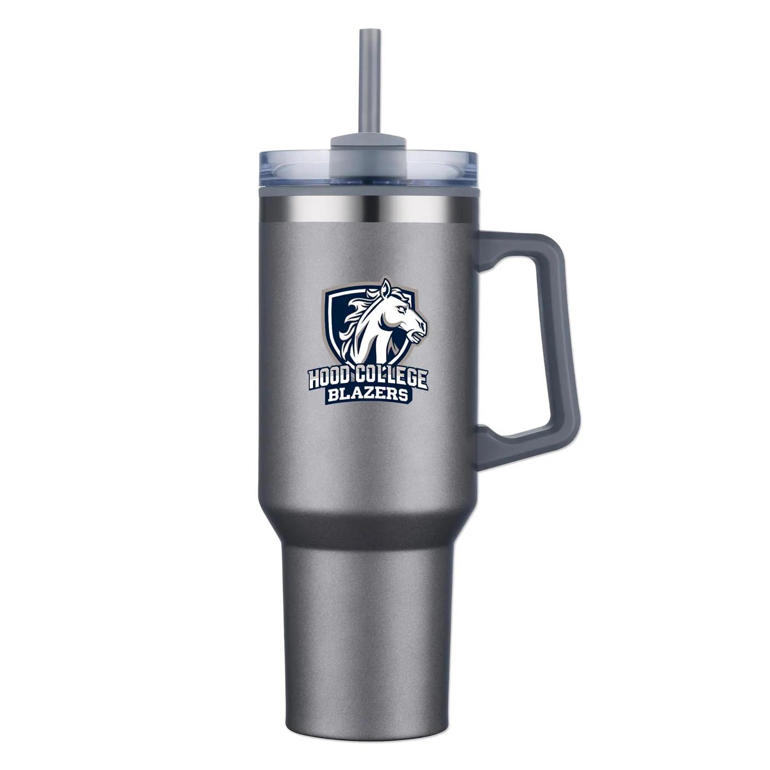 Travel Mug Stainless Steel Handle Vacuum - 40 oz - product view 6