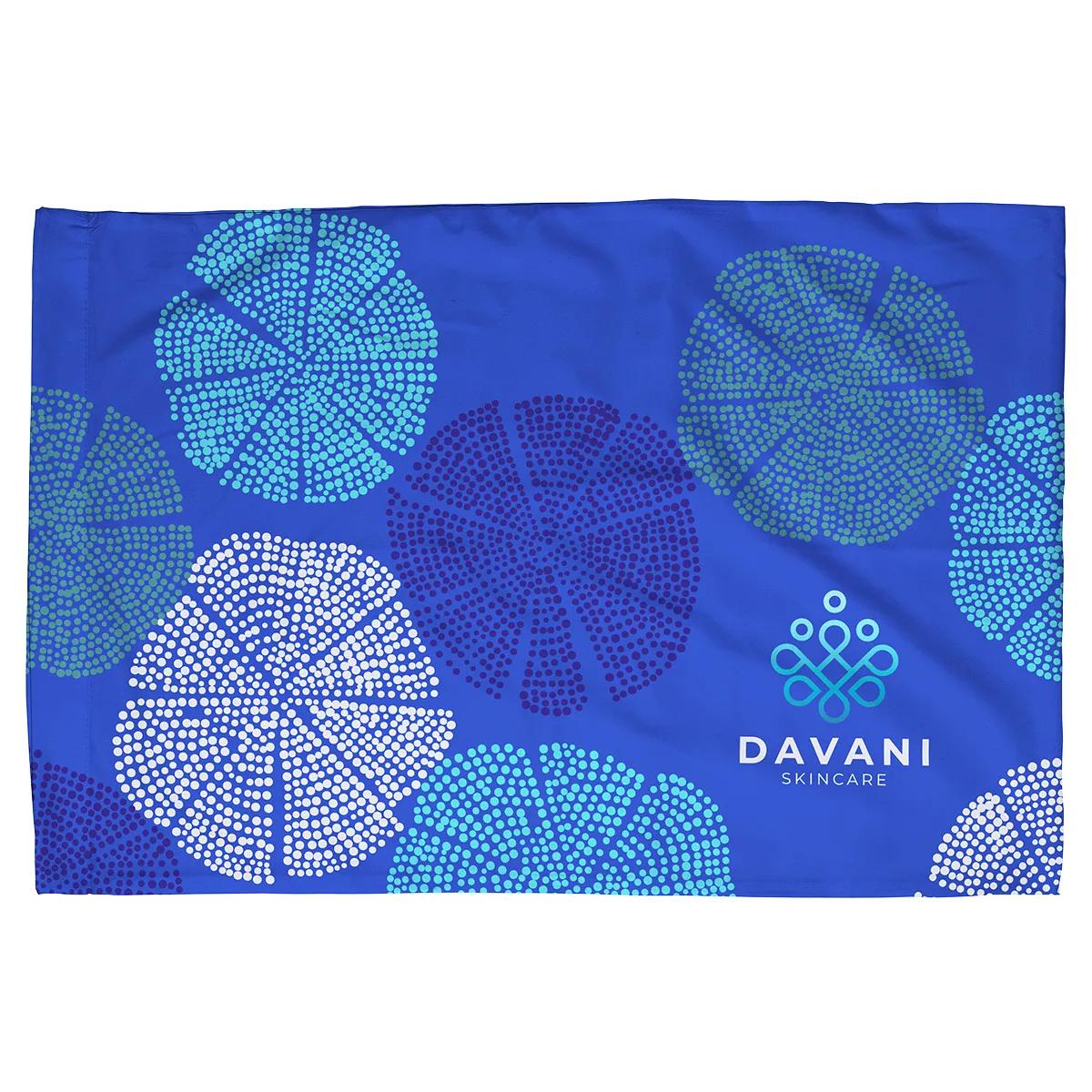 Poly Micro-Peach Pillow Case 20" x 30", 110 GSM - Full Color