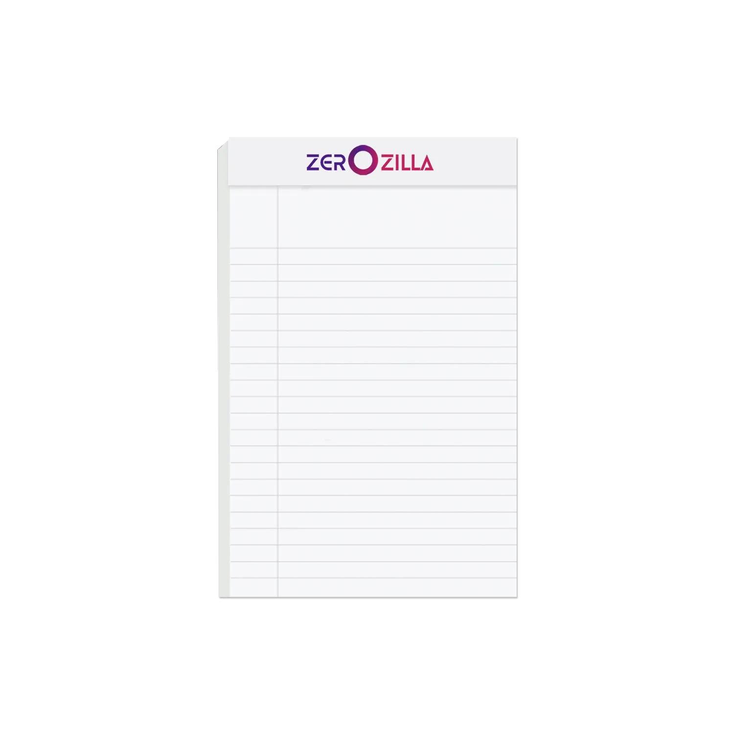 Legal Pad Perforated Sheets Full Color - 5 x 8 in