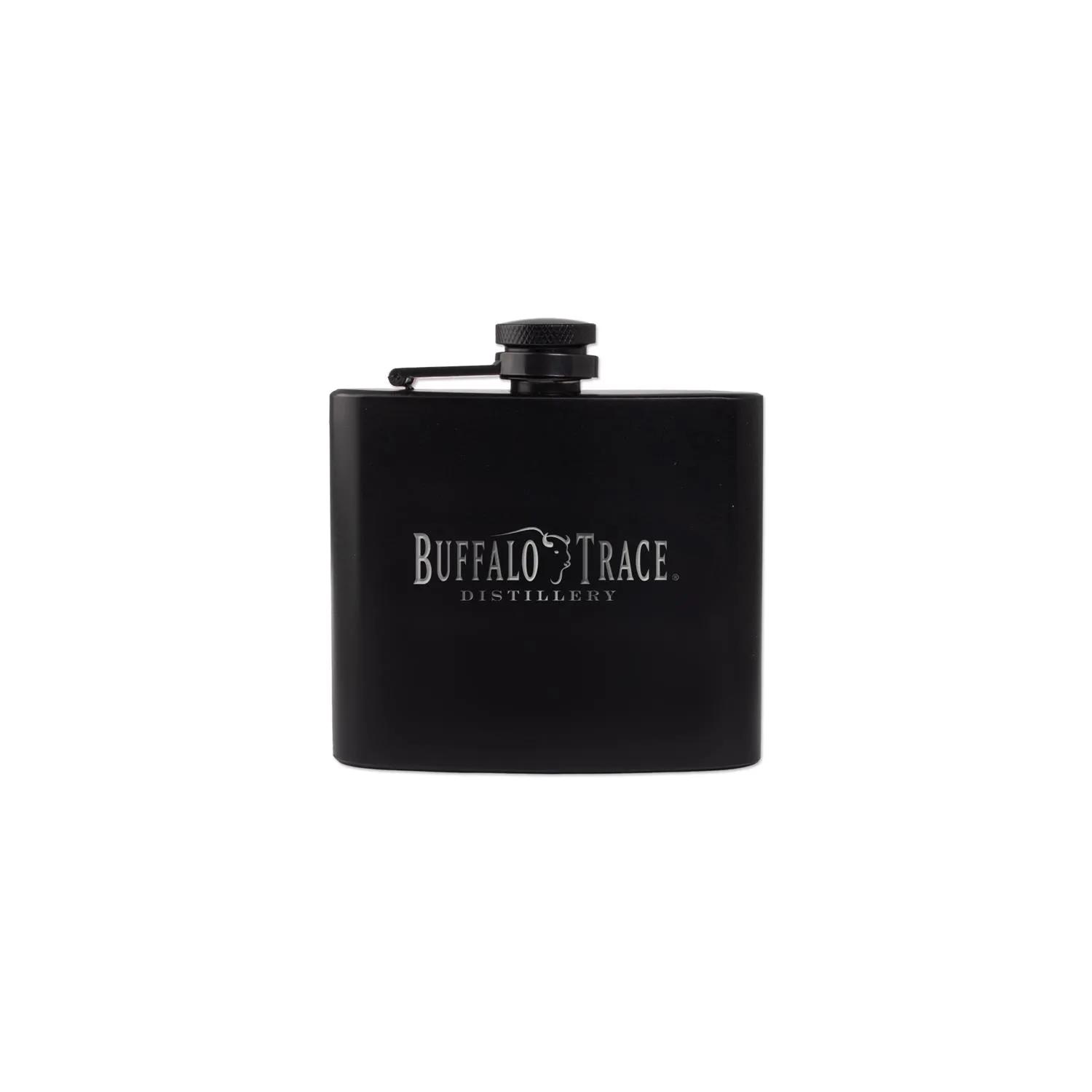 Hip Flask Stainless Steel Hinged Screw Top - 5 oz - product view 3