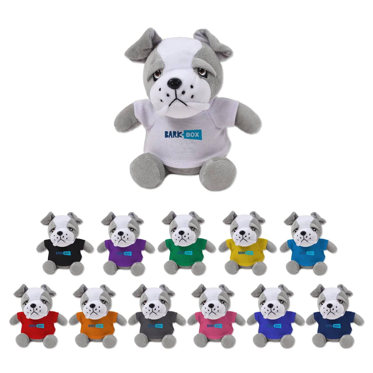 Brooklyn Bulldog Plush Recycled Polyester - 6 in