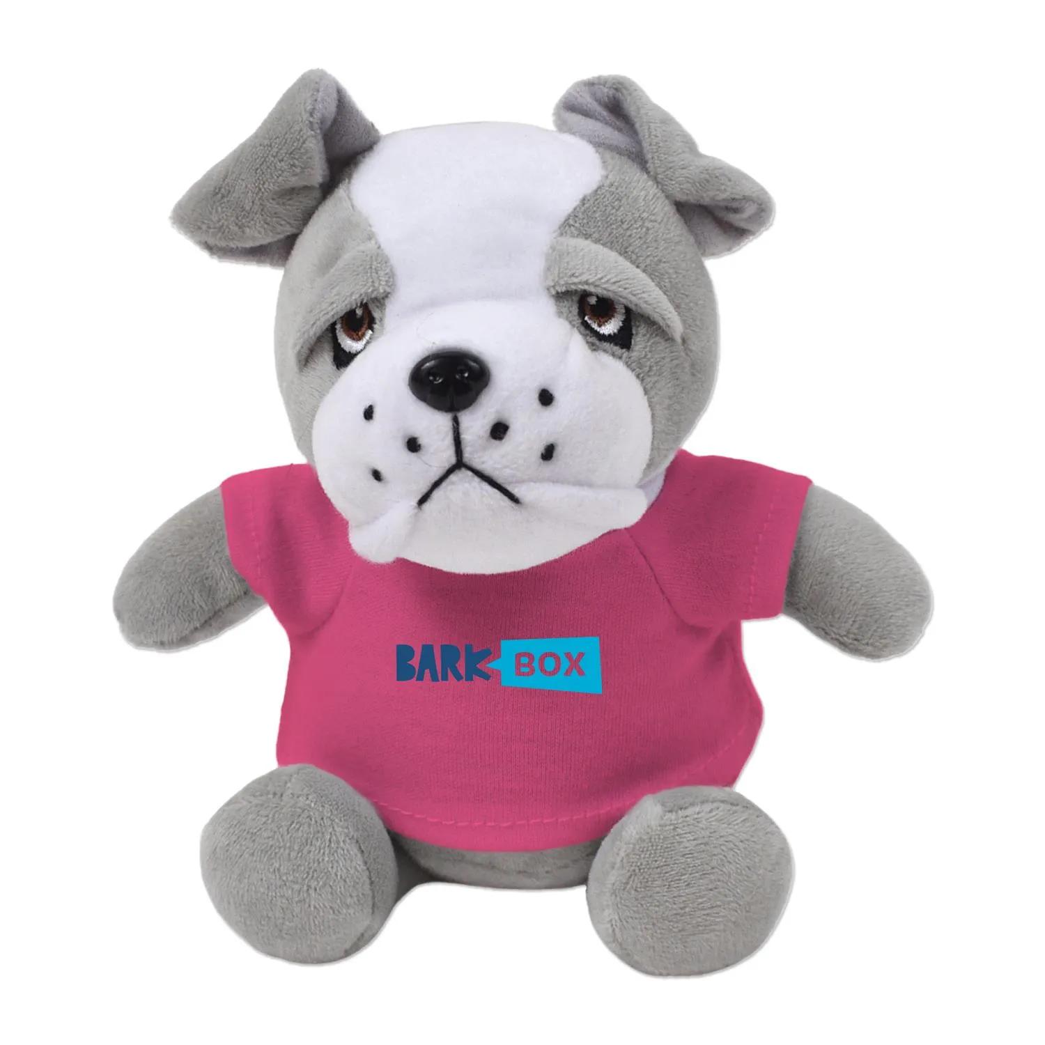 Brooklyn Bulldog Plush Recycled Polyester - 6 in - product view 8