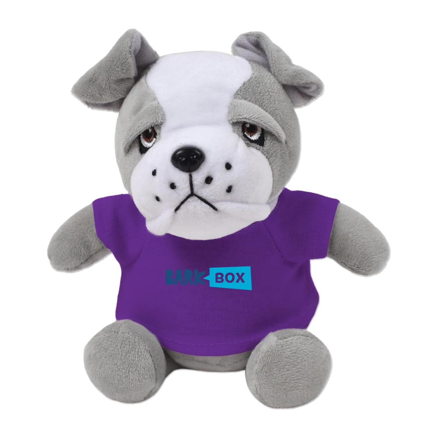 Brooklyn Bulldog Plush Recycled Polyester - 6 in - product view 9