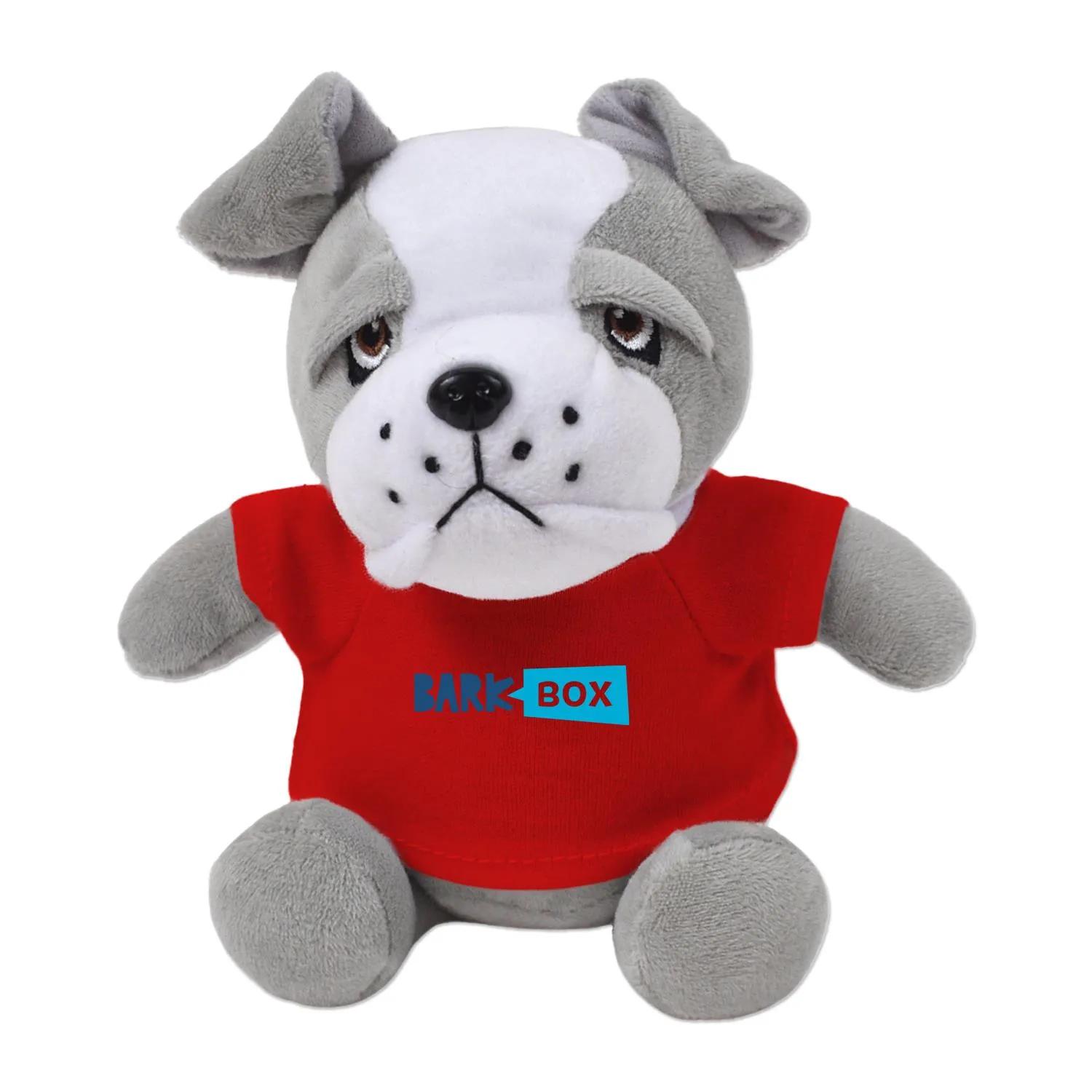 Brooklyn Bulldog Plush Recycled Polyester - 6 in - product view 10