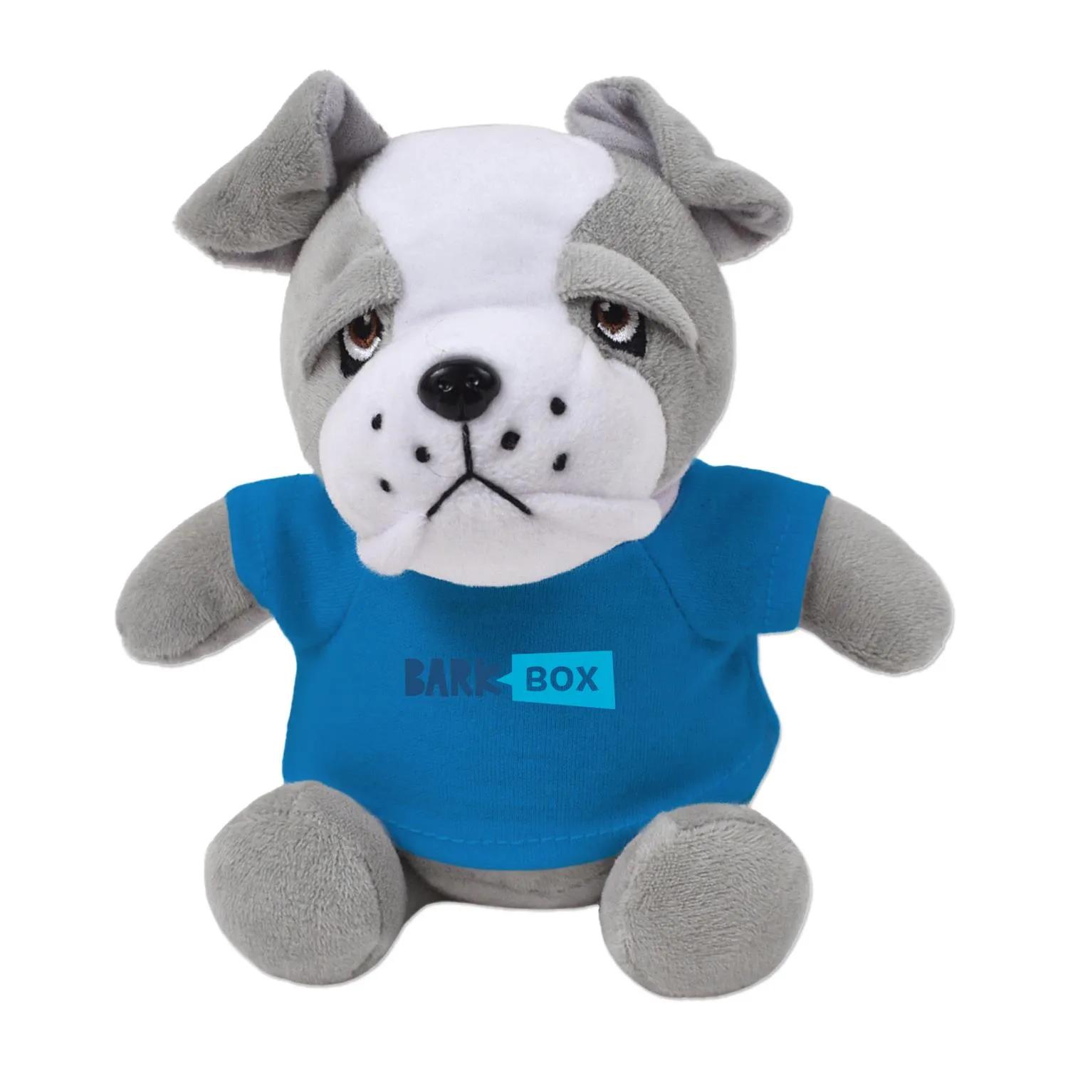 Brooklyn Bulldog Plush Recycled Polyester - 6 in - product view 11