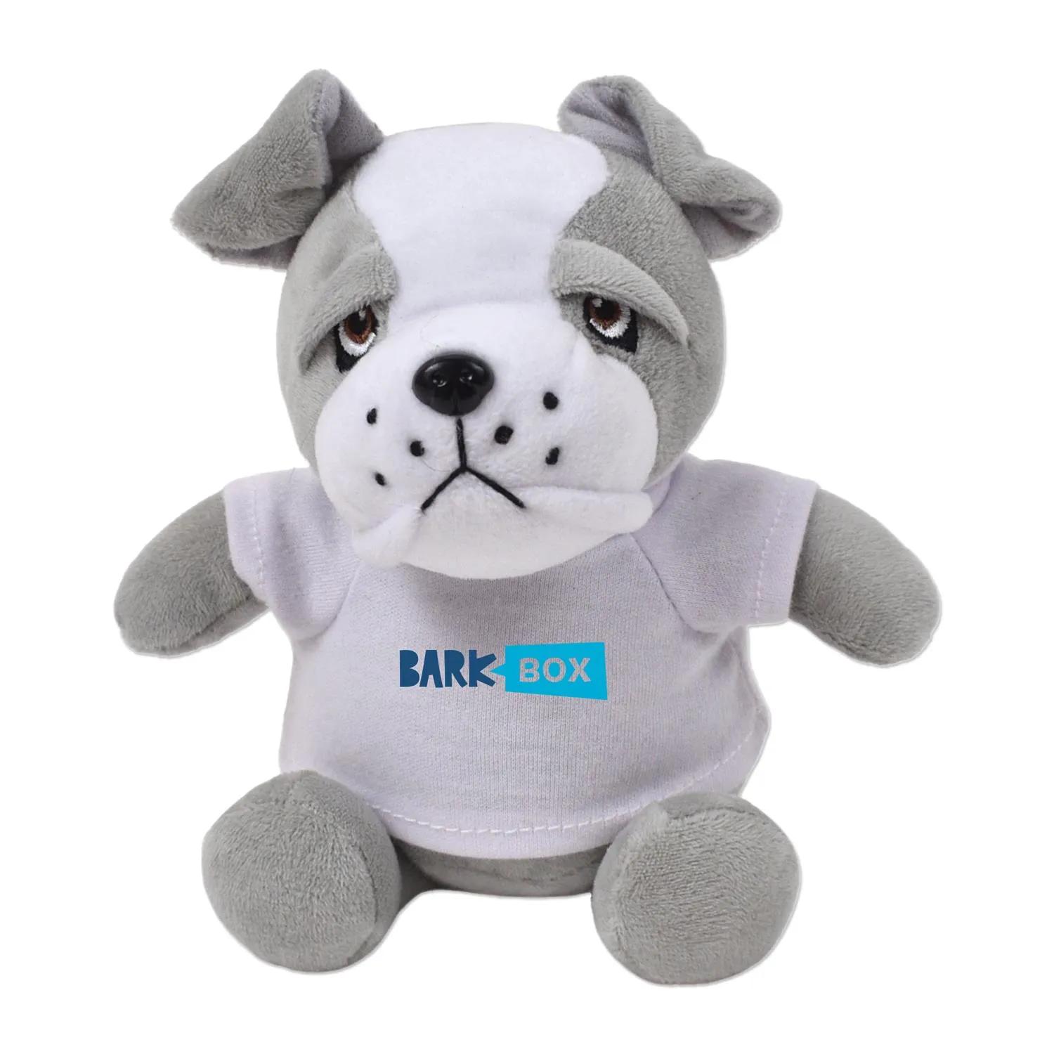 Brooklyn Bulldog Plush Recycled Polyester - 6 in - product view 12