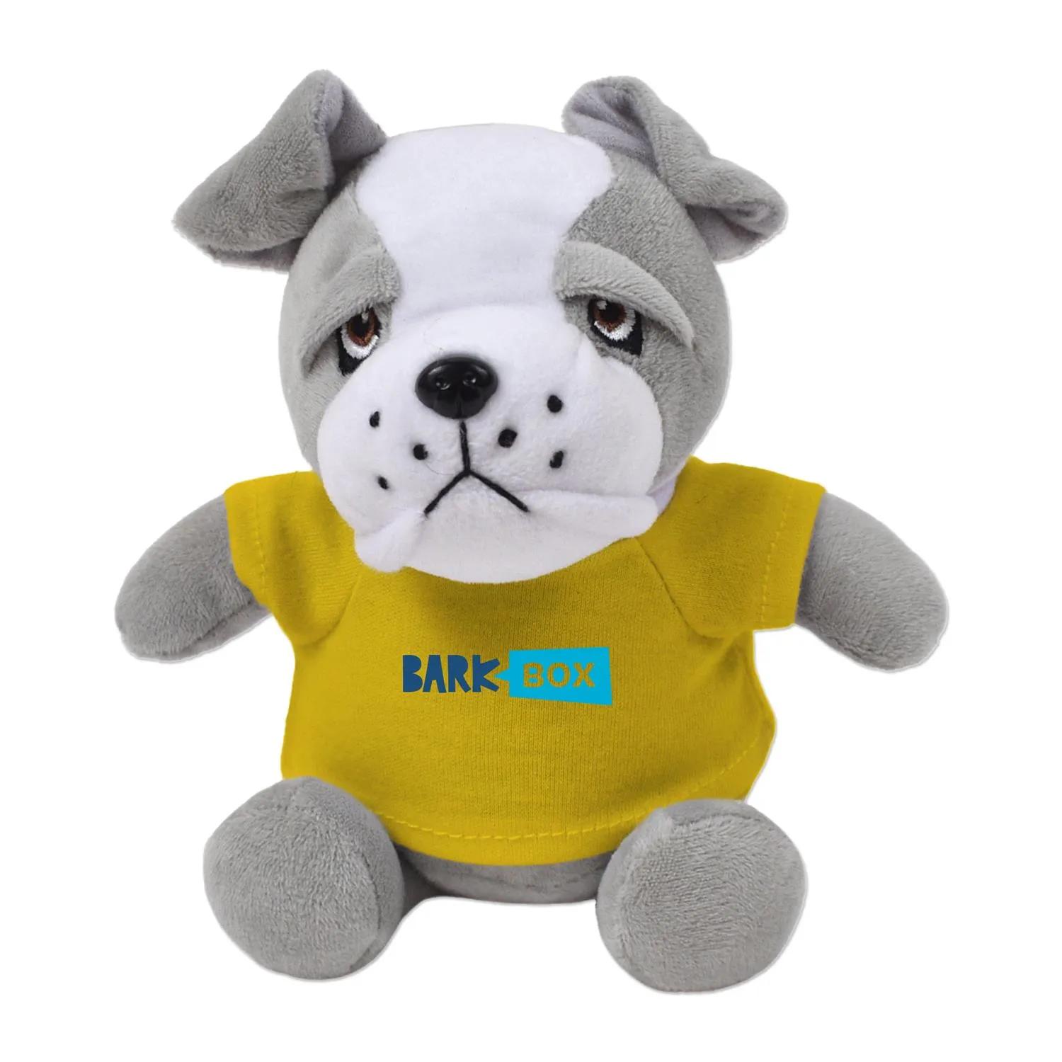 Brooklyn Bulldog Plush Recycled Polyester - 6 in - product view 13