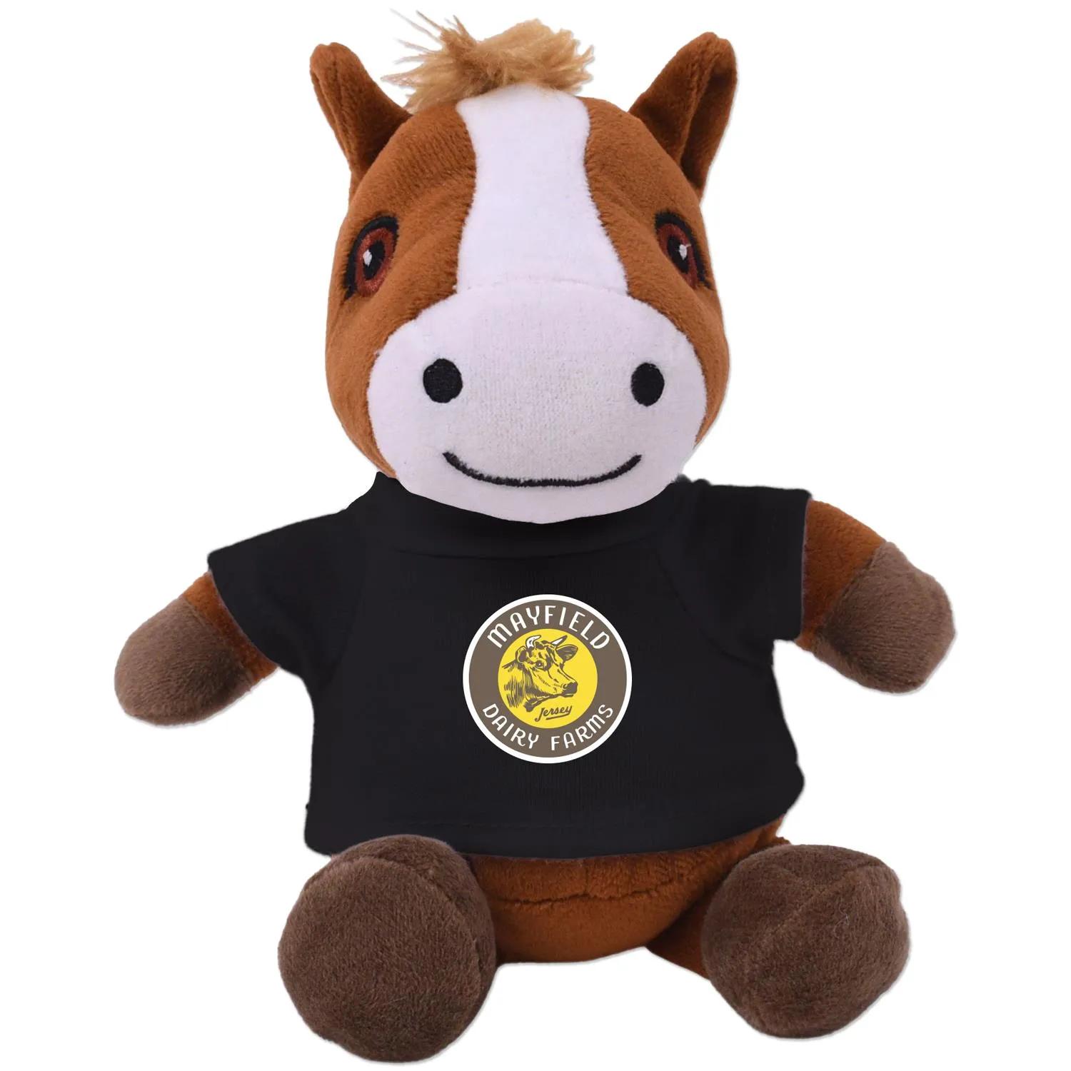 Henry Horse Plush Toy Recycled Polyester - 6 in - product view 2