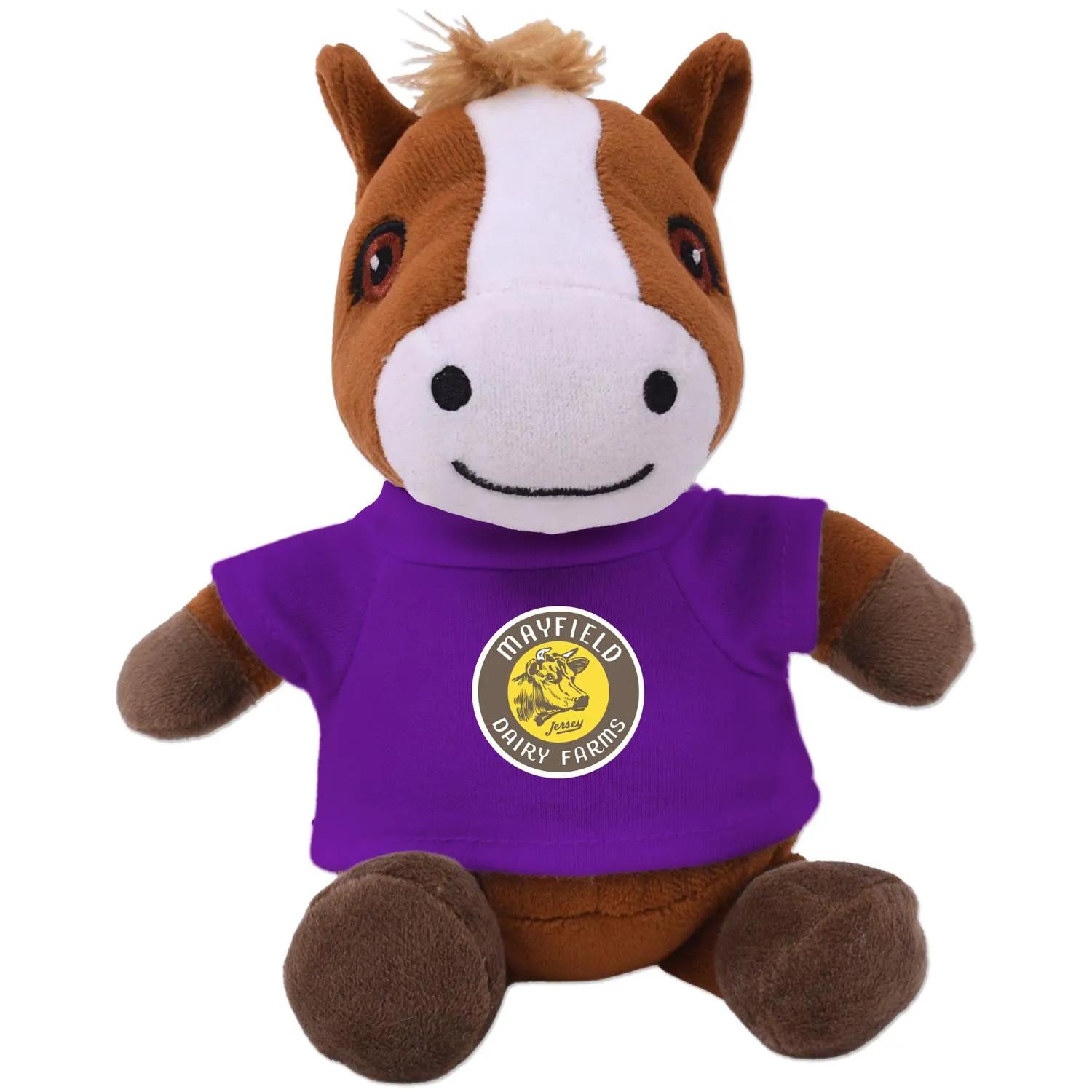 Henry Horse Plush Toy Recycled Polyester - 6 in - product view 9