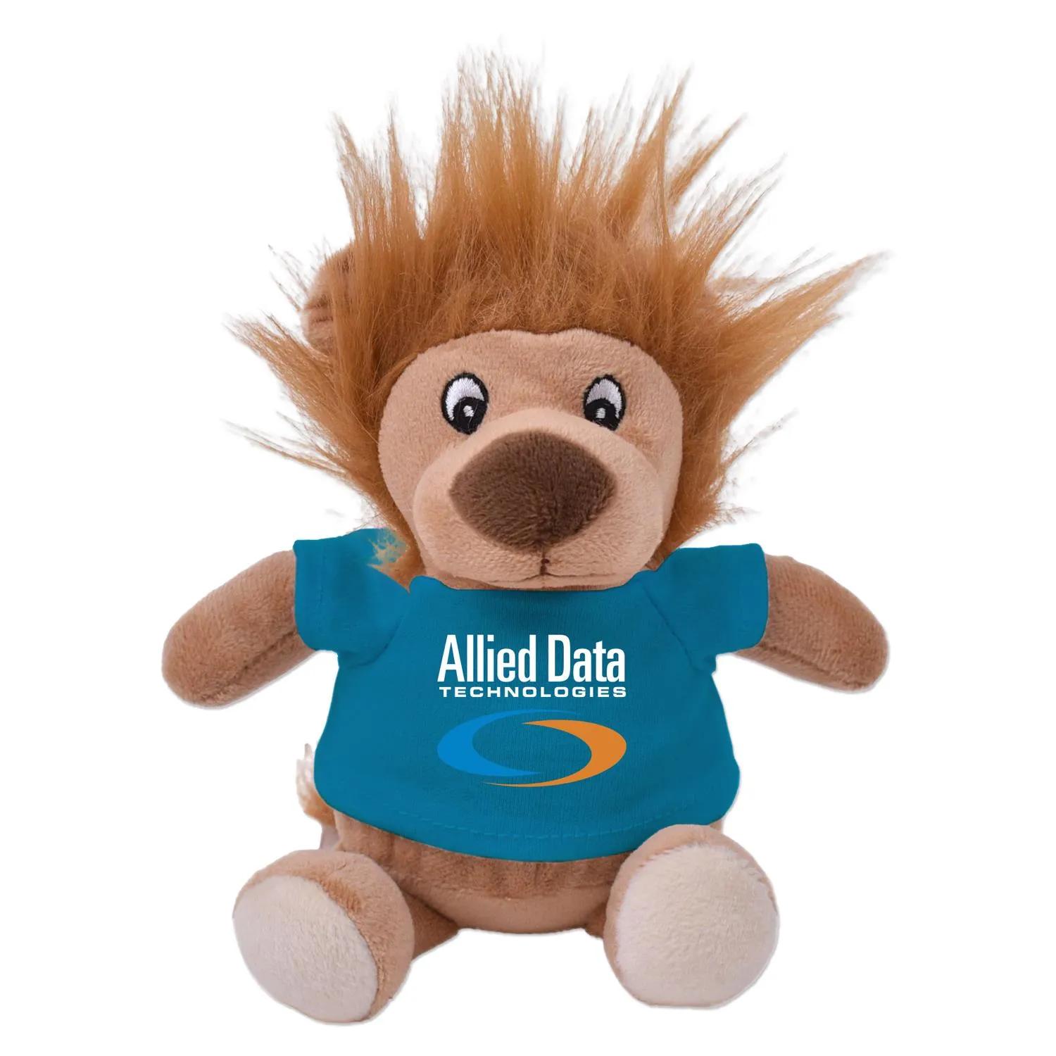 Lion Plush Toy Eco-Friendly Recycled Polyester - 6 in - product view 11