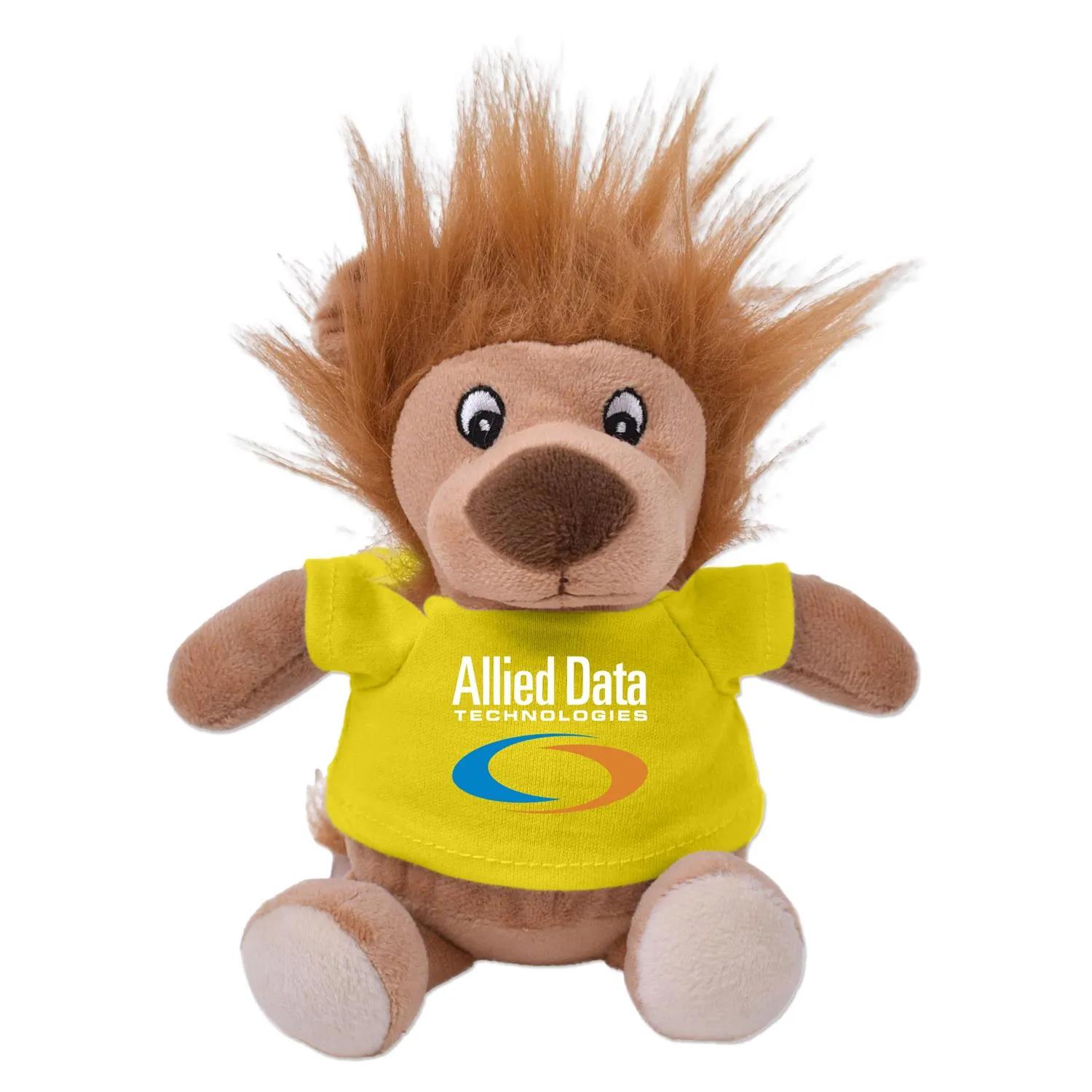 Lion Plush Toy Eco-Friendly Recycled Polyester - 6 in - product view 13