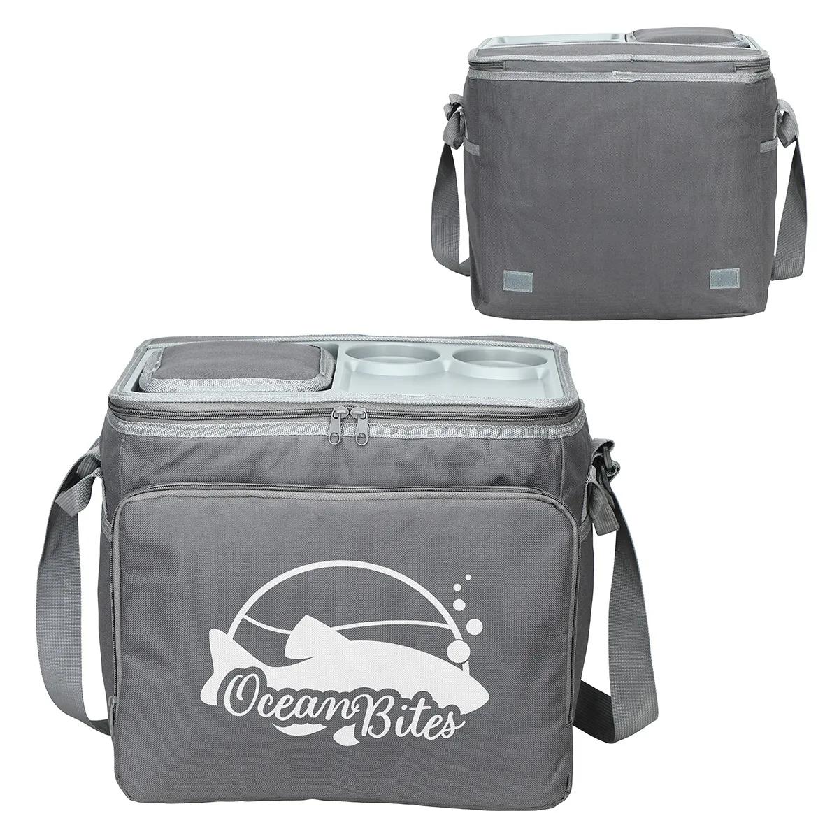 Bivouac 35-Can Collapsible Cooler With Easy-Access Hardshell Top