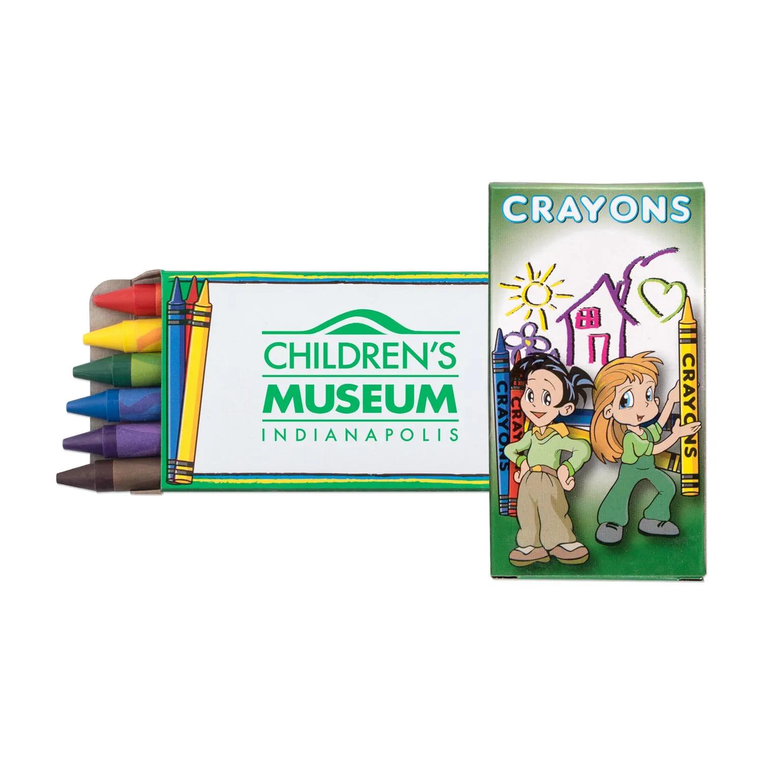Kids Crayons Non-Toxic Art Supplies - 6 Pack - product view 2