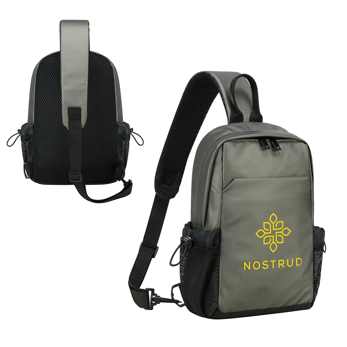 Chateau Leatherette Crossbody Bag