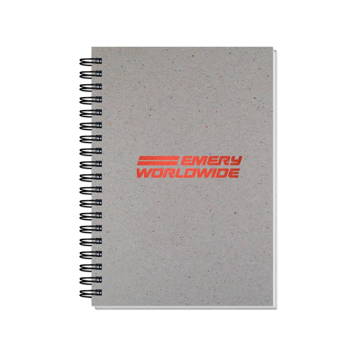 Wire Bound Journal Heavyweight Cover Lined - 7 x 10 in - product view 7