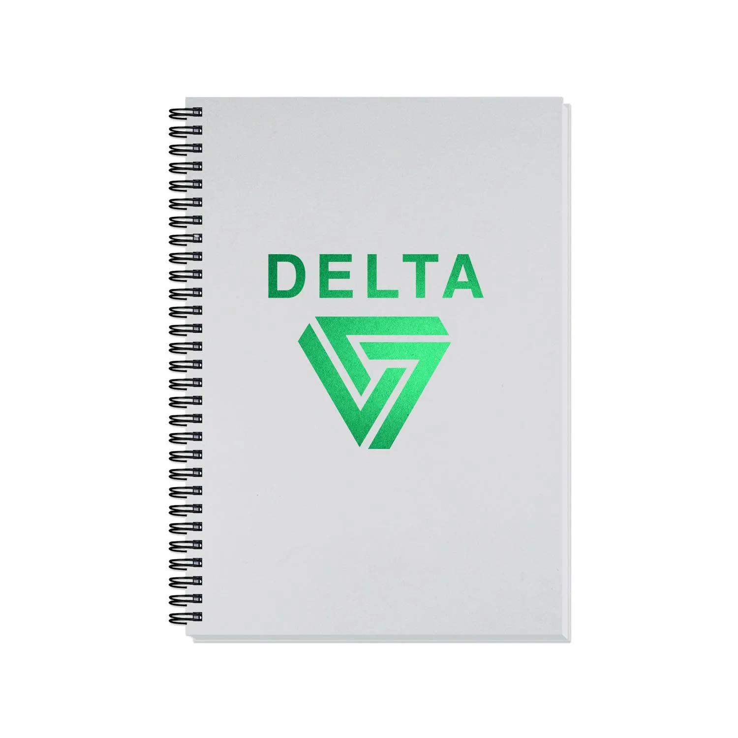 Wire Bound Journal Heavyweight Cover 50 Pages - 7 x 10 in - product view 2