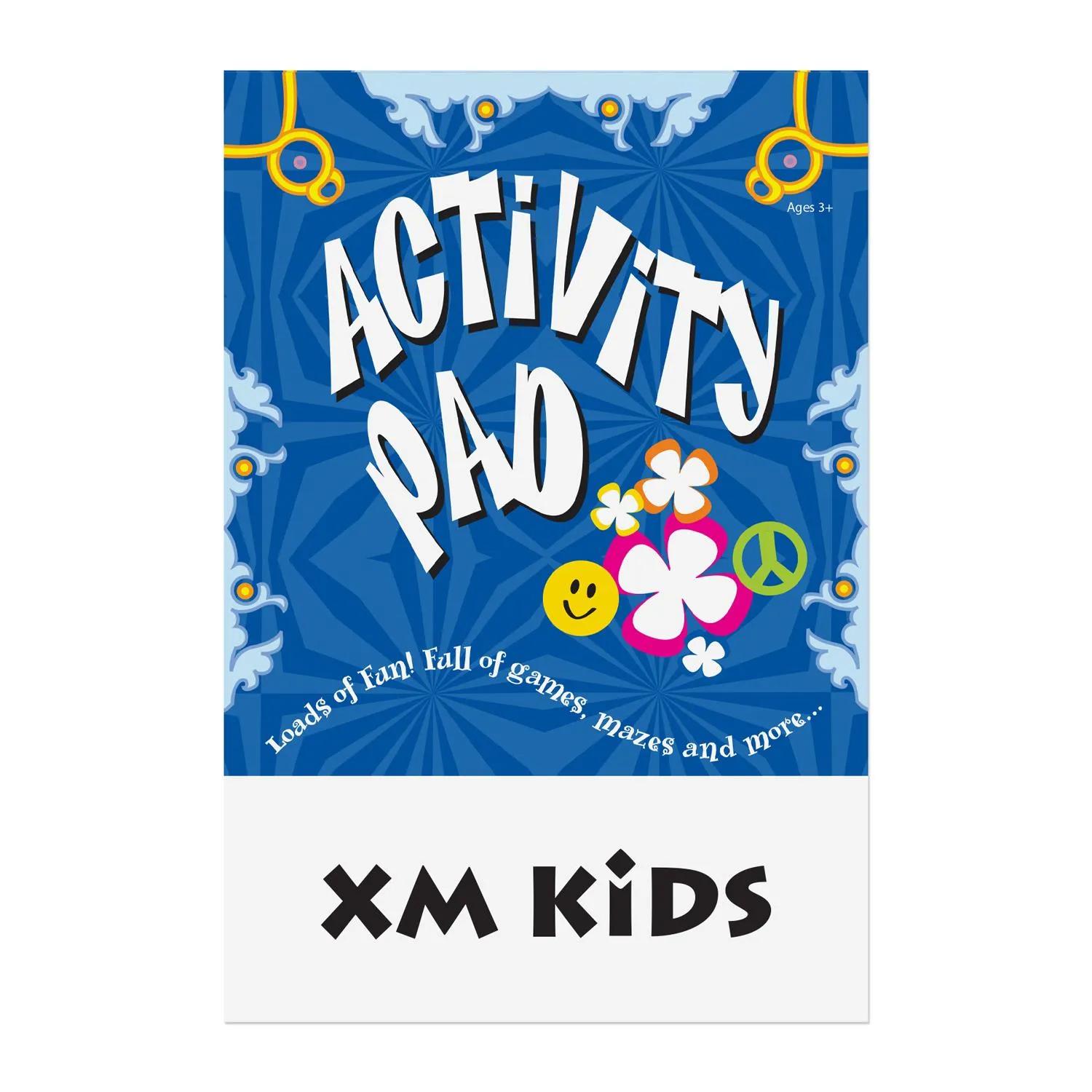 Activity Pad Games Puzzles 16 Pages Custom Cover