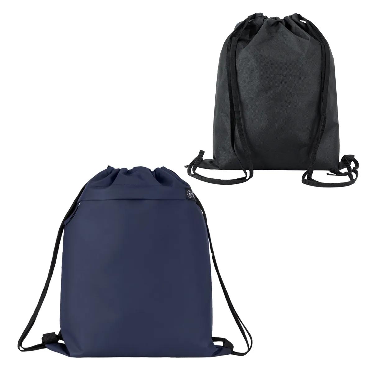 Lakeshore Recycled Nylon Drawstring Bag