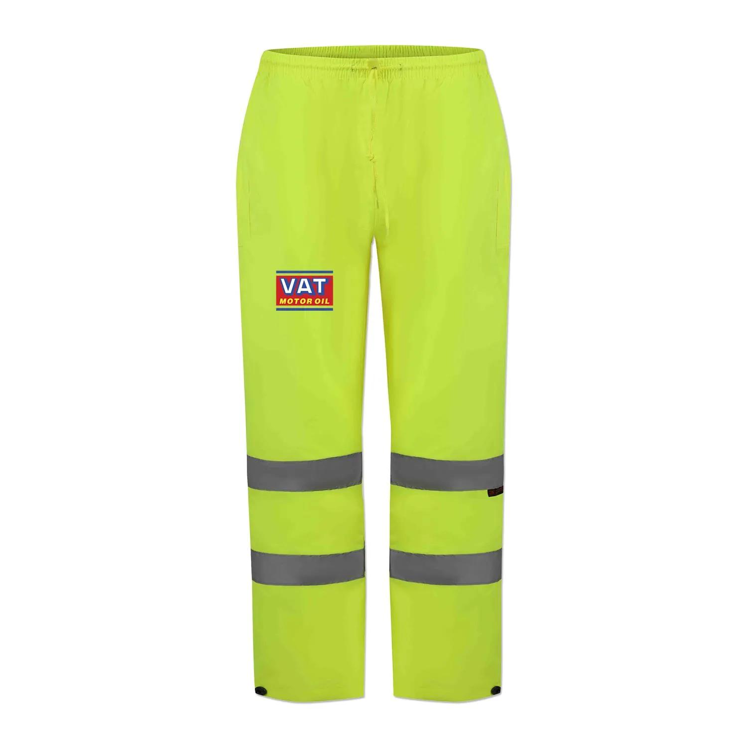 ANSI Class E Safety Rain Pants Water Resistant Reflective