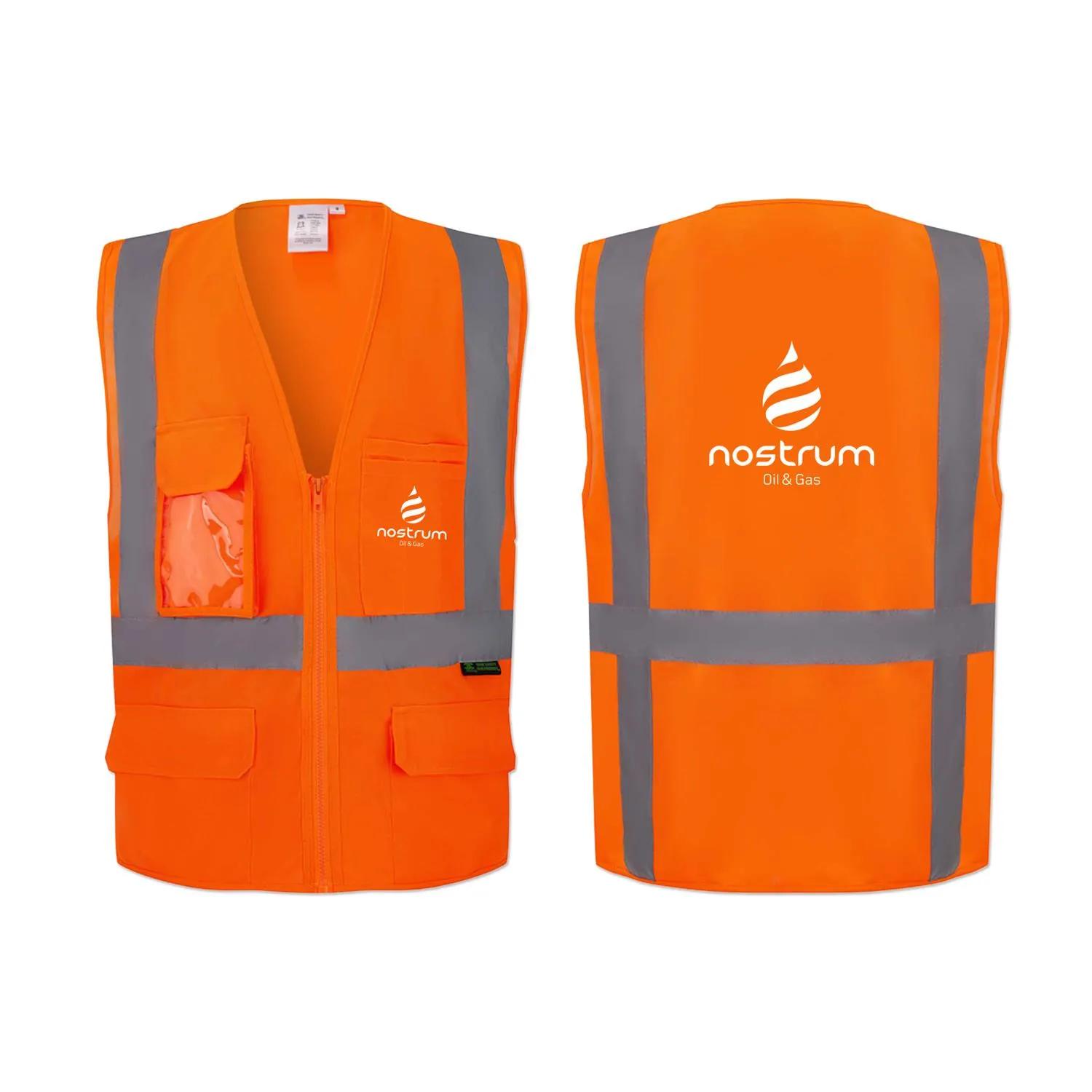 ANSI Class 2 Safety Vest Mesh Tricot Knit High Visibility - product view 3