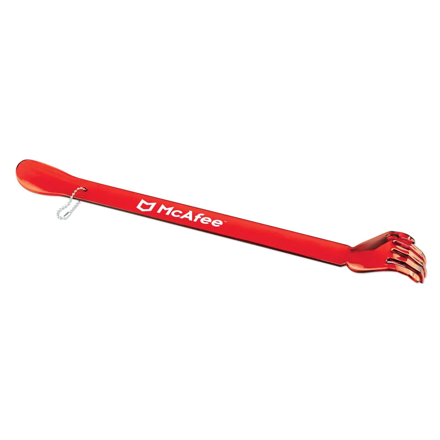 Backscratcher with Shoehorn Plastic Chain Attached - product view 2