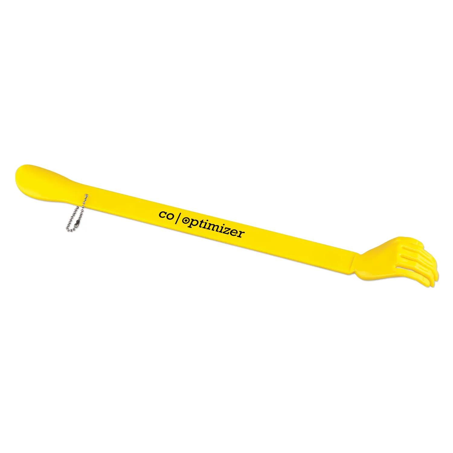 Backscratcher with Shoehorn Plastic Chain Attached - product view 4